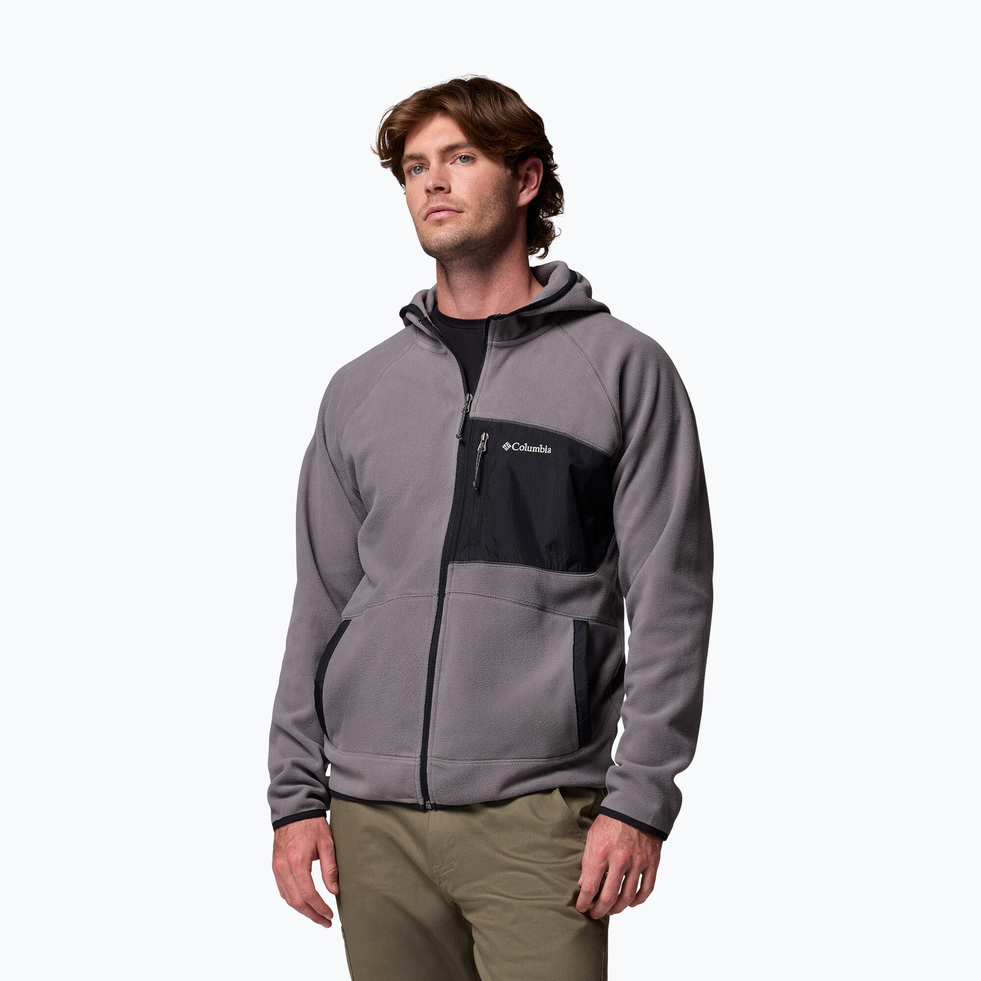 Veste polaire homme Columbia Fast Trek Overlay à capuche 1/7