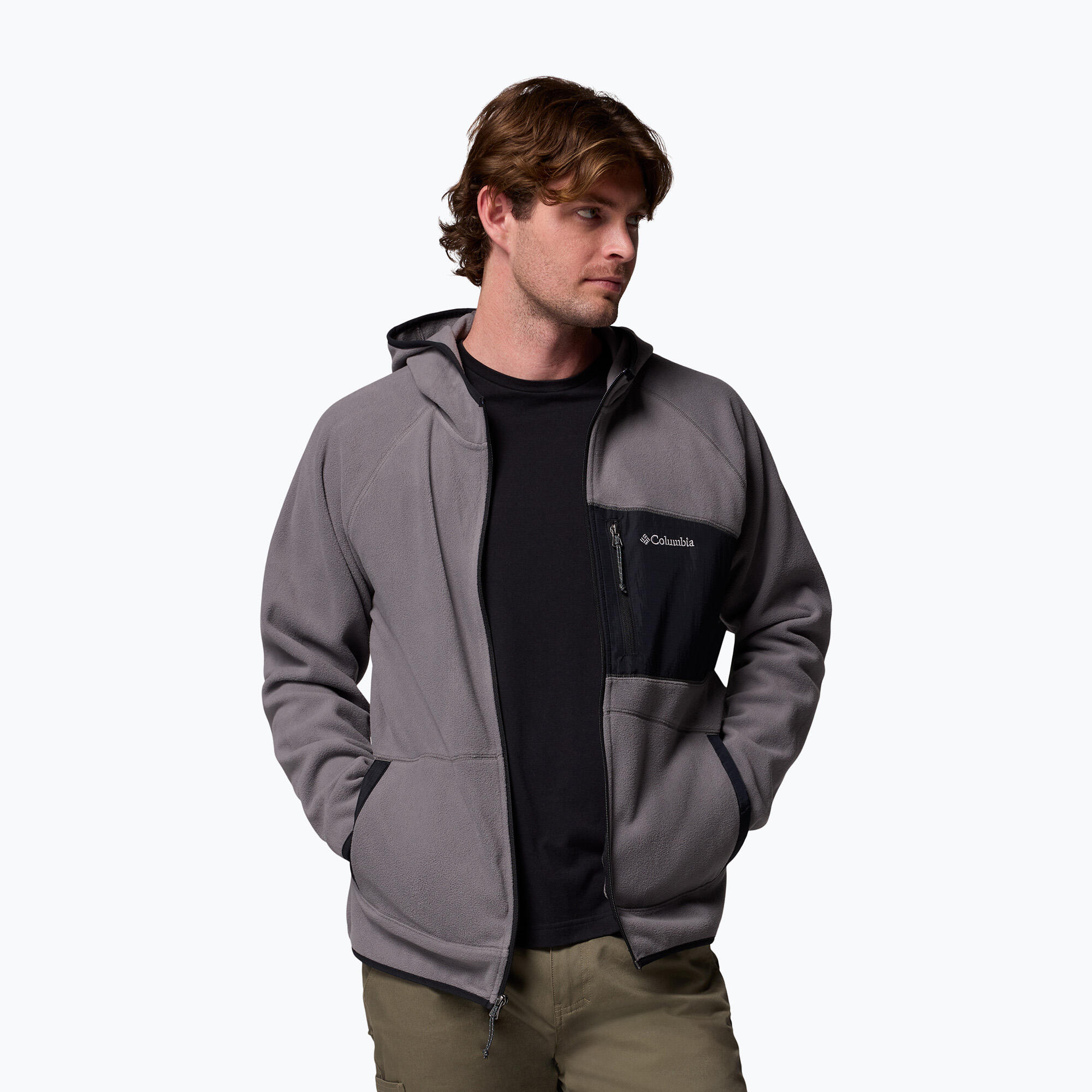 Veste polaire homme Columbia Fast Trek Overlay à capuche 5/7