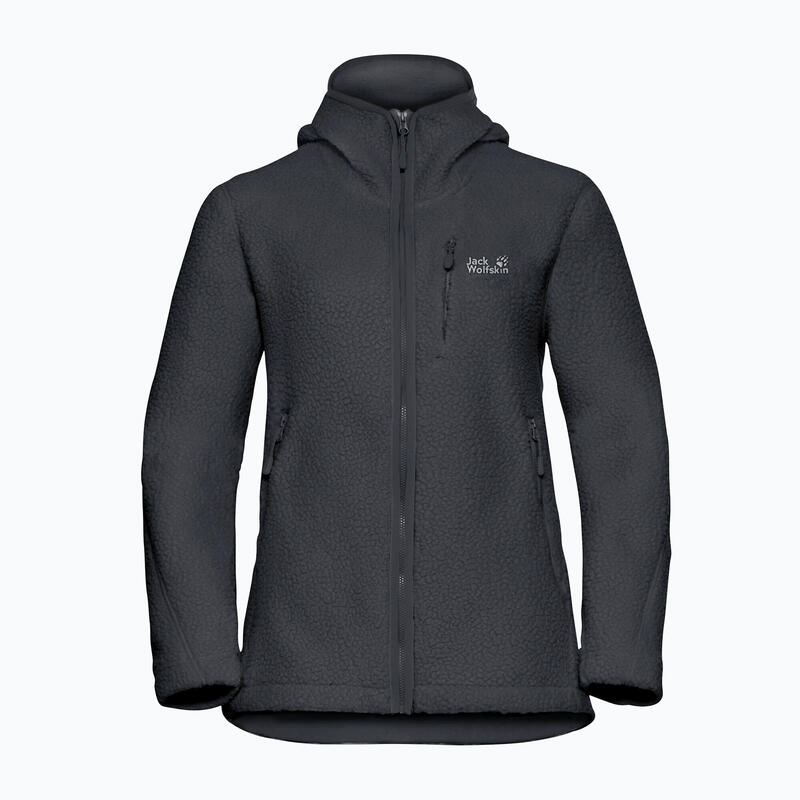 Hanorac fleece damă Jack Wolfskin Cradle Mountain Pile Full Zip