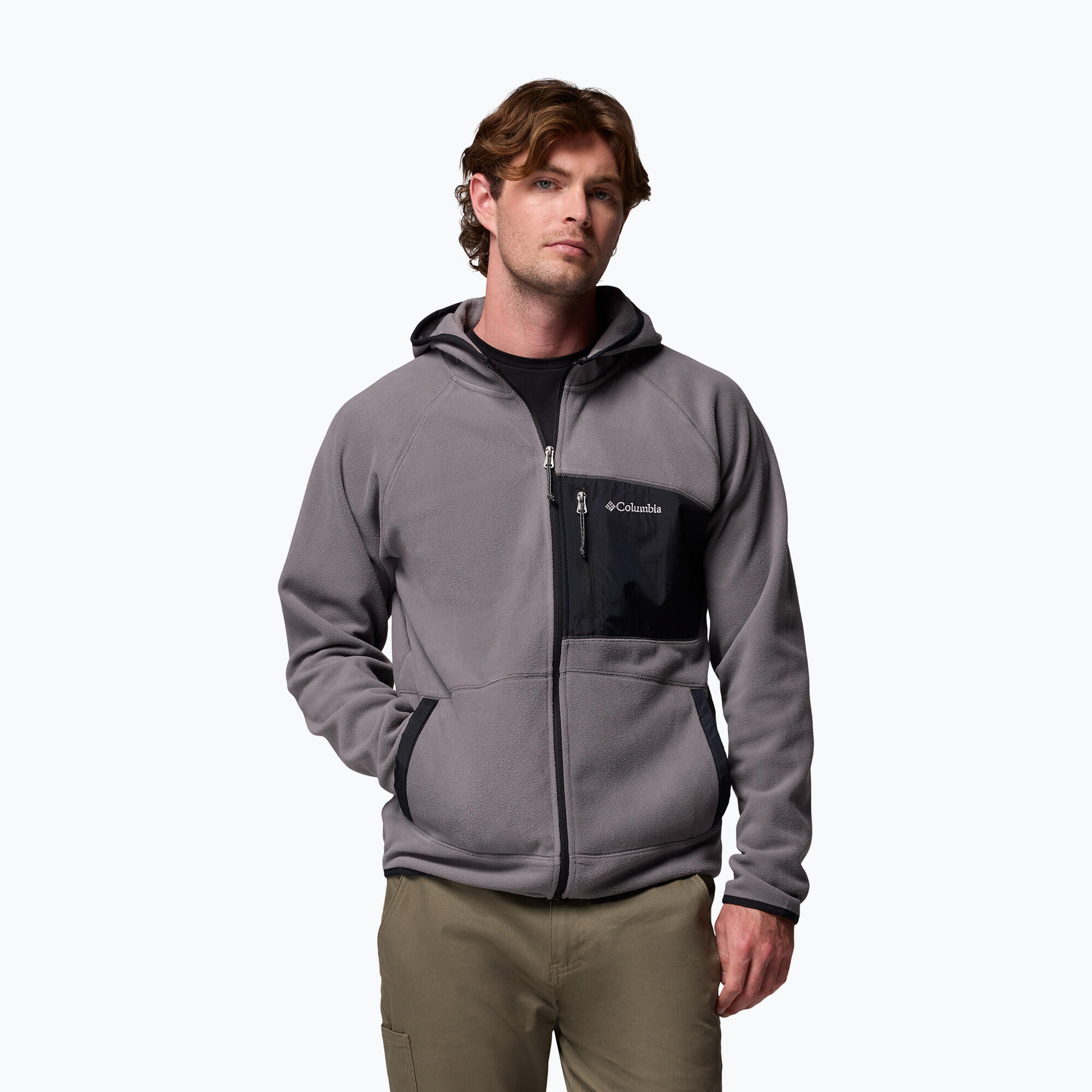 Veste polaire homme Columbia Fast Trek Overlay à capuche 4/7
