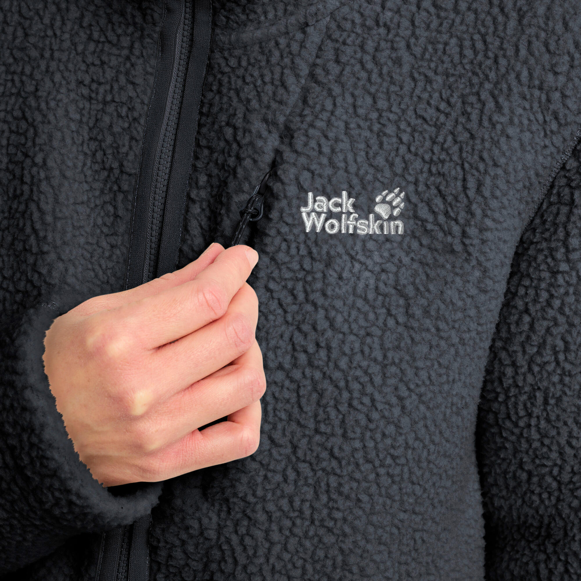 Veste polaire femme Jack Wolfskin Cradle Mountain Pile Full Zip 5/7