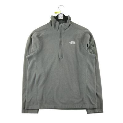 Tweedehands - heren tnf grijs fleece trui - goede staat