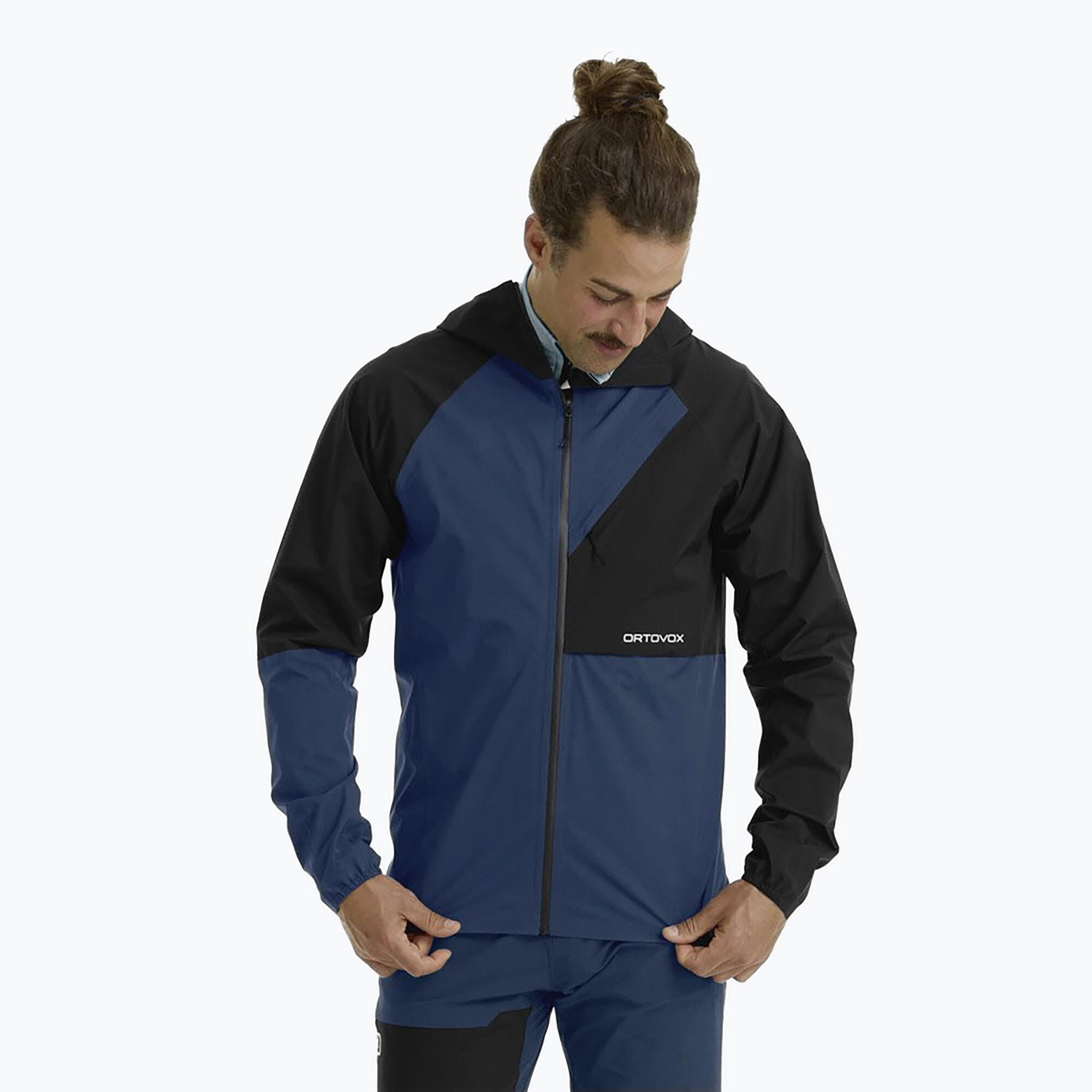 Casaco impermeável masculino ORTOVOX Piz Selva 2.5 1/7