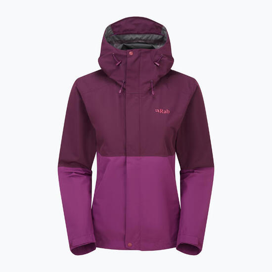 Kurtka przeciwdeszczowa damska Rab Downpour