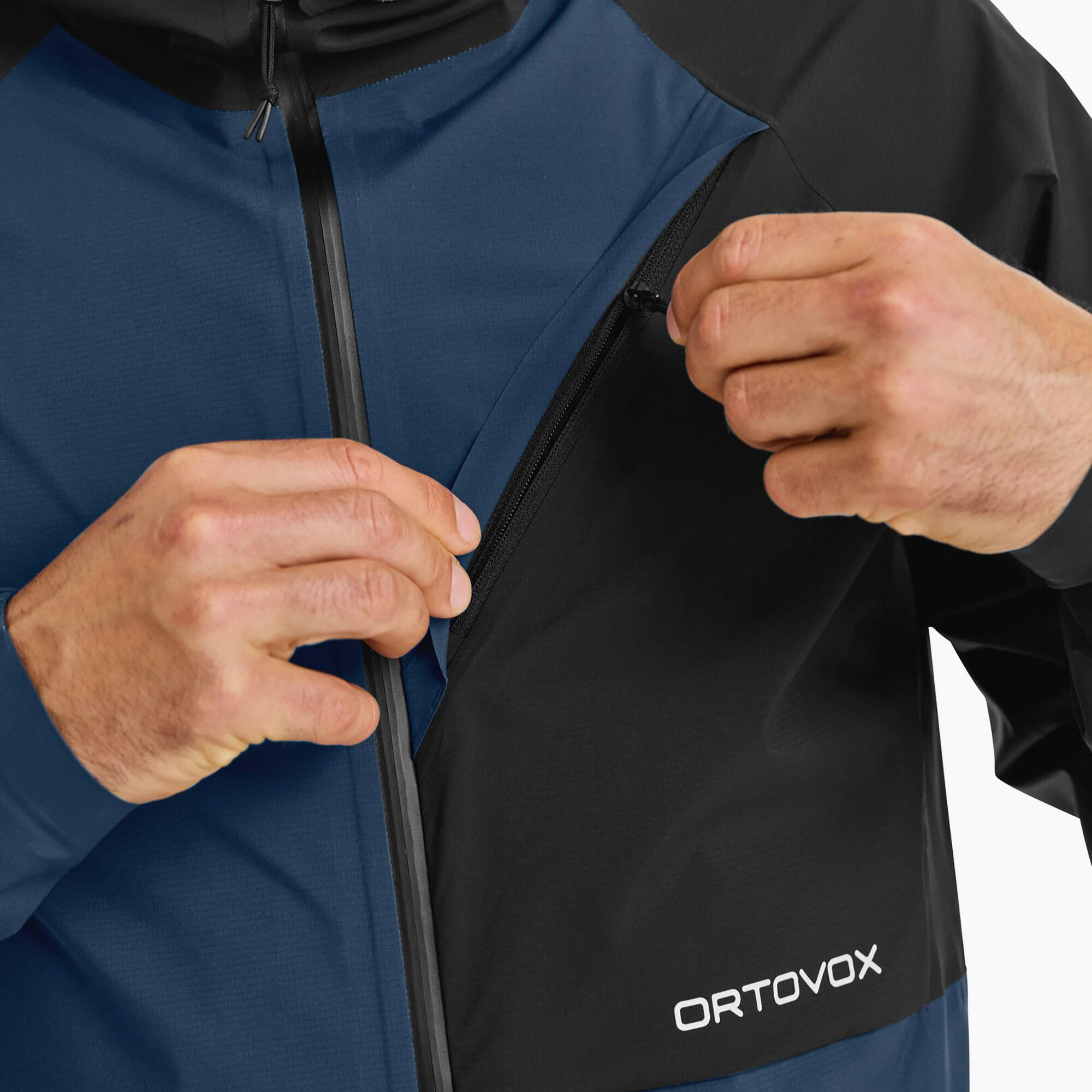 Casaco impermeável masculino ORTOVOX Piz Selva 2.5 4/7
