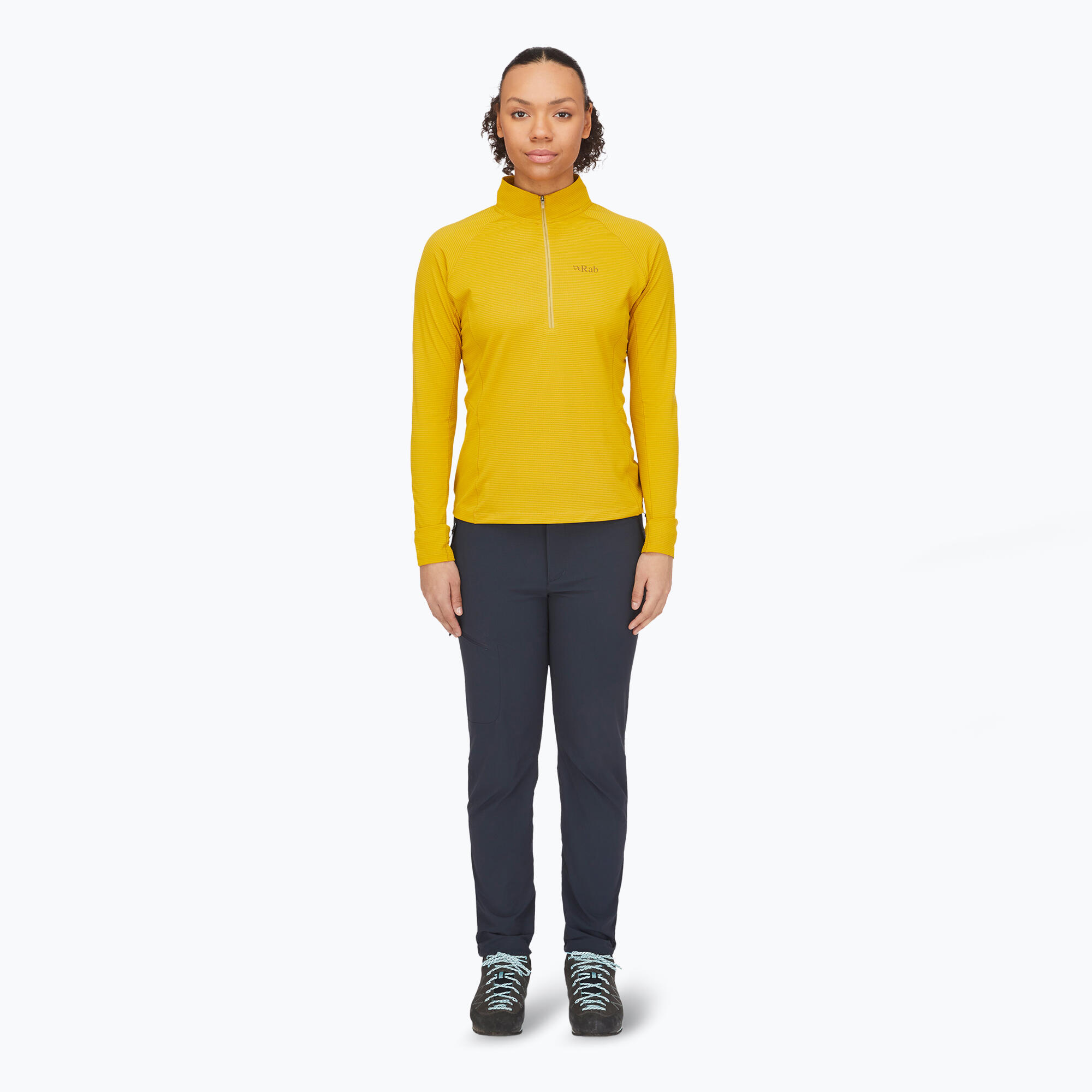 Longsleeve damski Rab Sonic LS Zip 2/7