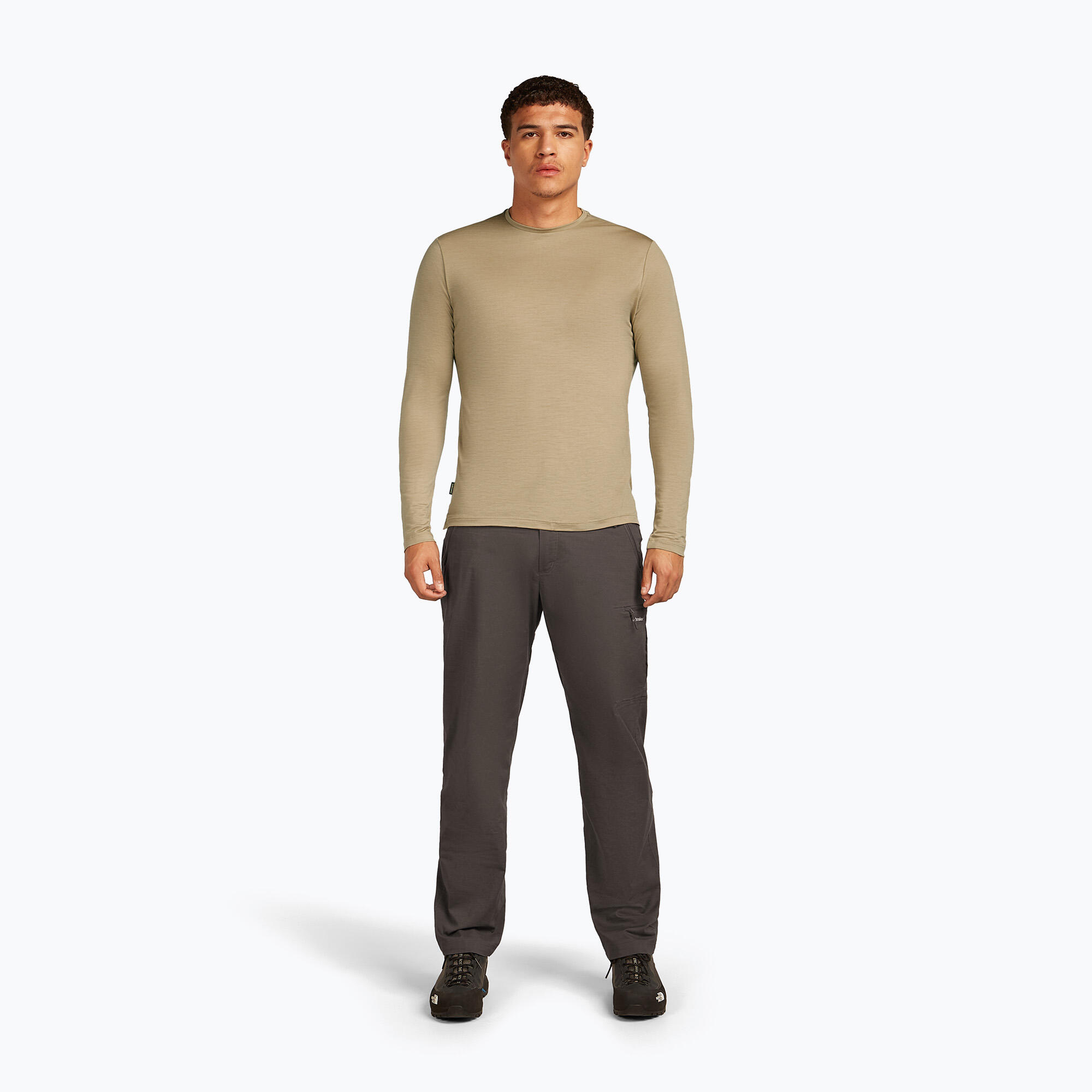 Heren trekking longsleeve icebreaker Merino 125 Cool-Lite Sphere III Tee 2/7