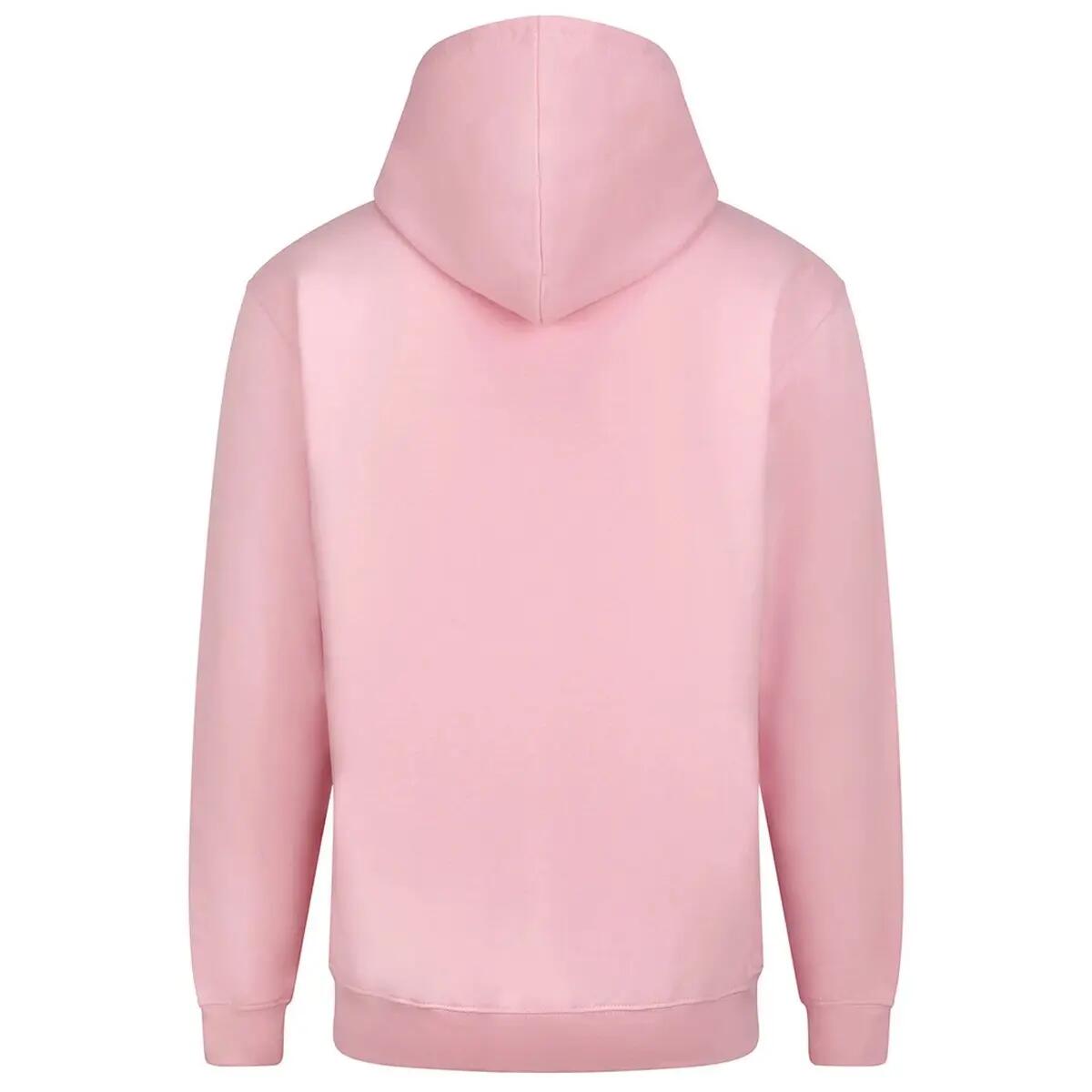 Felpa Con Cappuccio E Zip Intera Uomo Awdis Rosa Bambina 2/2