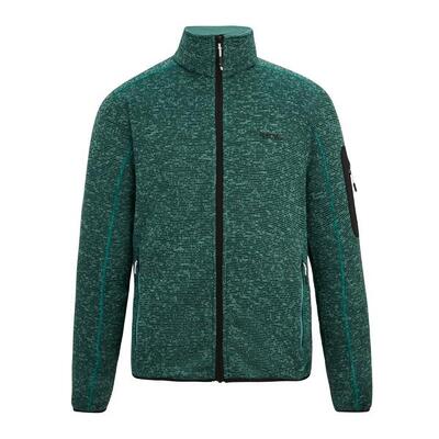 Heren newhill marl full zip fleecejack (baksteen)