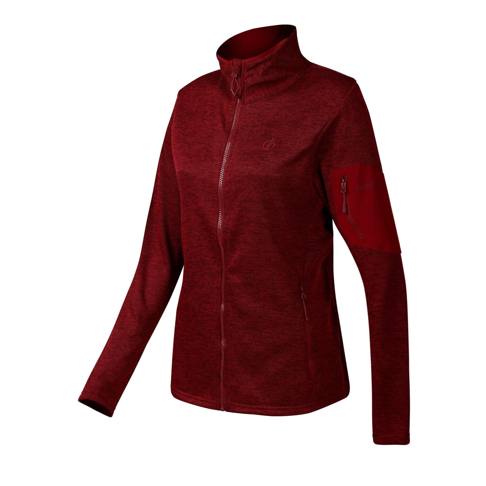 Giacca In Pile Donna Dare 2B Torrek II Rosso Tibetano 3/4