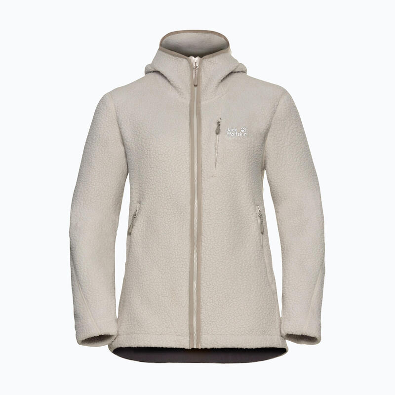 Hanorac fleece damă Jack Wolfskin Cradle Mountain Pile Full Zip
