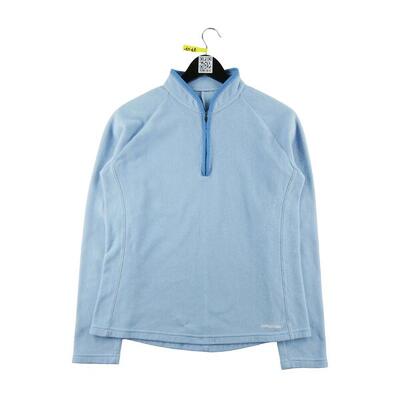 Seconda Mano - Pullover in pile blu chiaro da donna - Stato buono