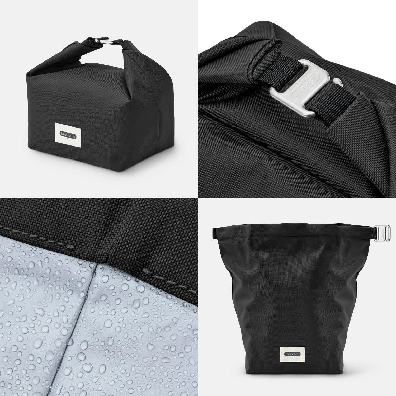 LUNCH BAG ISOTHERME- NOIR-6,7L-ÉTANCHE-ECO-RESPONSABLE 2/7