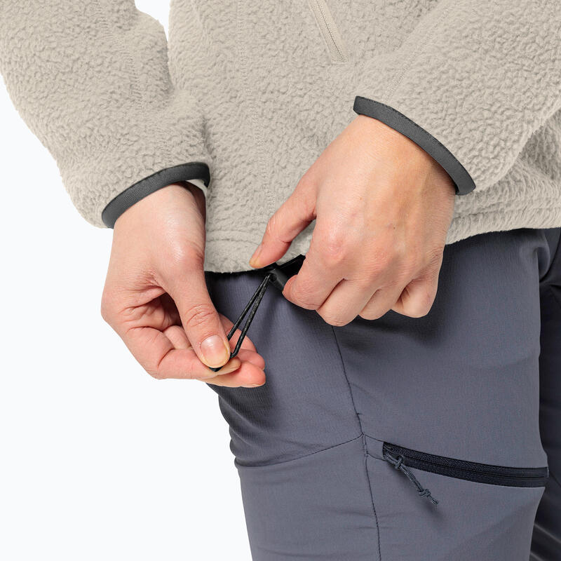 Hanorac fleece damă Jack Wolfskin Kammweg Pile Fz