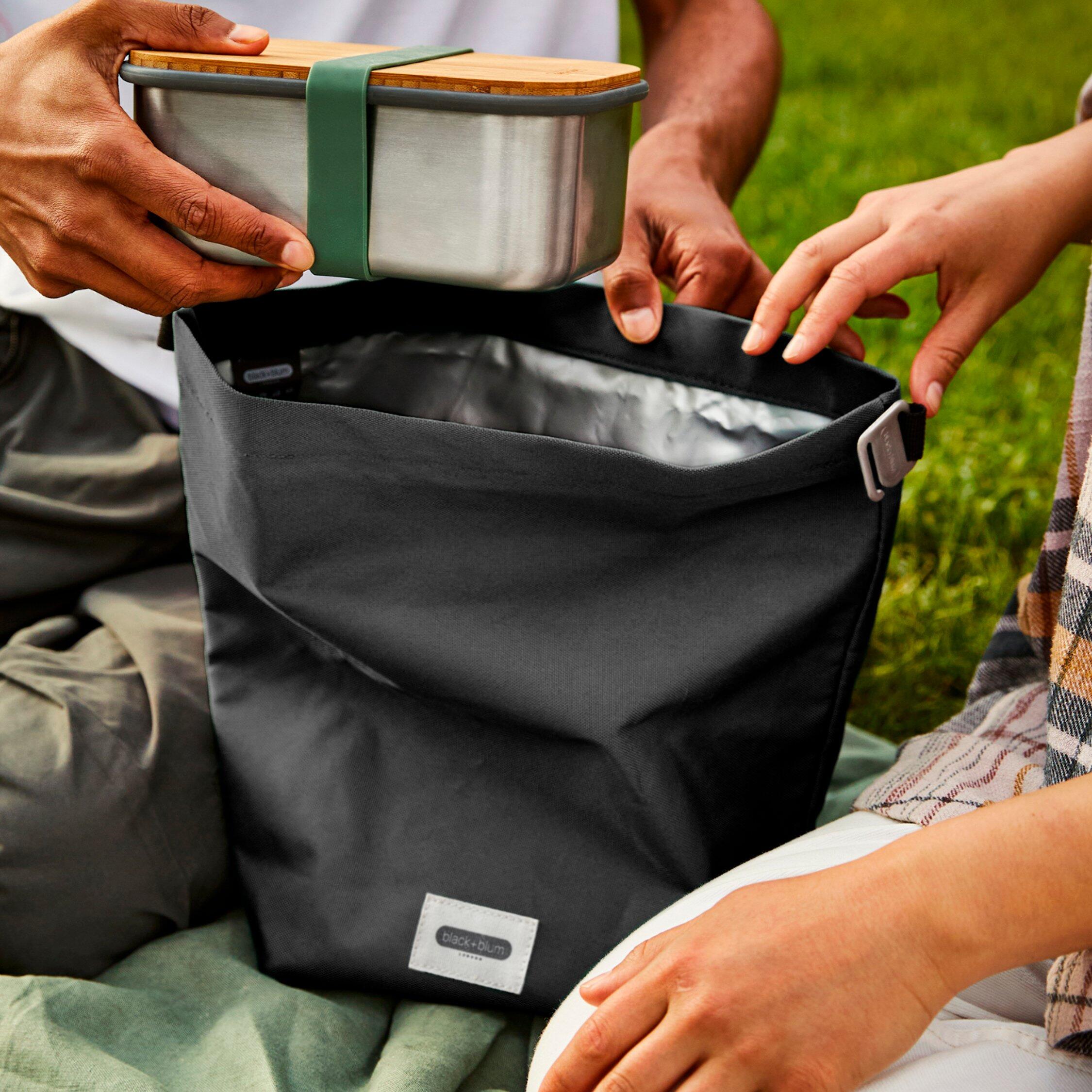 LUNCH BAG ISOTHERME- NOIR-6,7L-ÉTANCHE-ECO-RESPONSABLE 4/7
