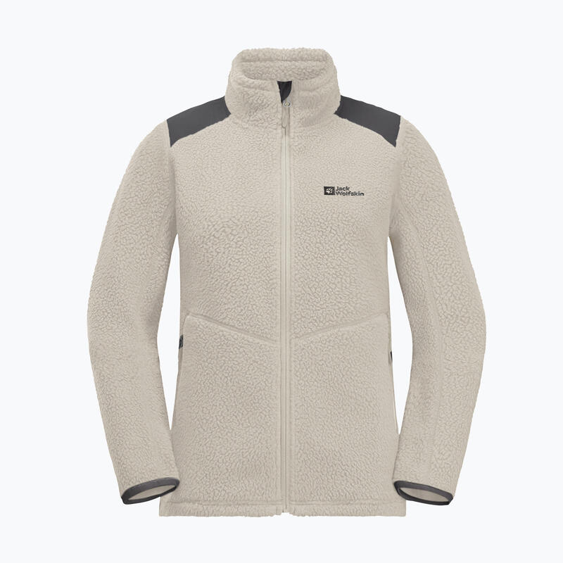 Hanorac fleece damă Jack Wolfskin Kammweg Pile Fz