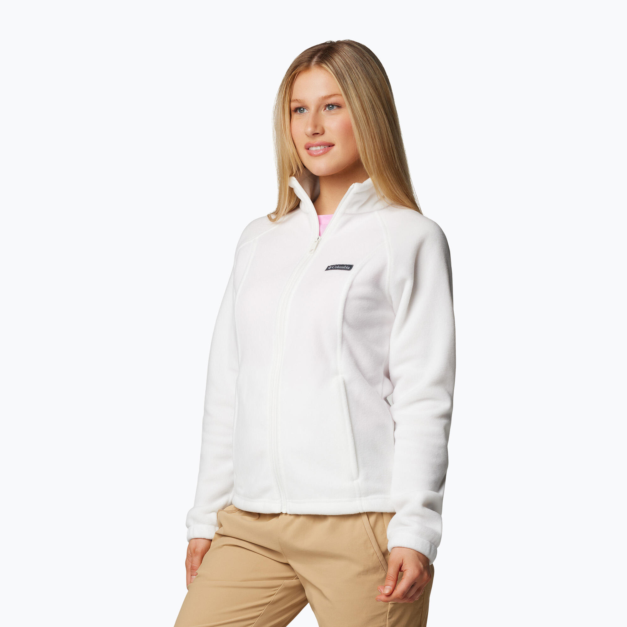 Casaco feminino Columbia Benton Springs com zíper completo 4/7