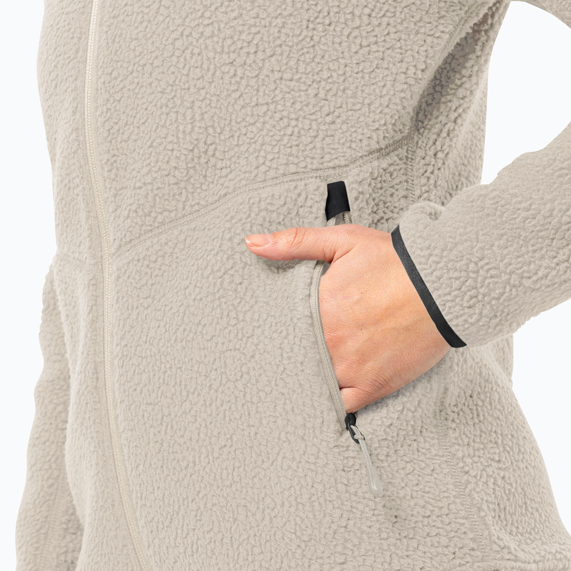 Veste polaire femme Jack Wolfskin Kammweg Pile Fz 4/7