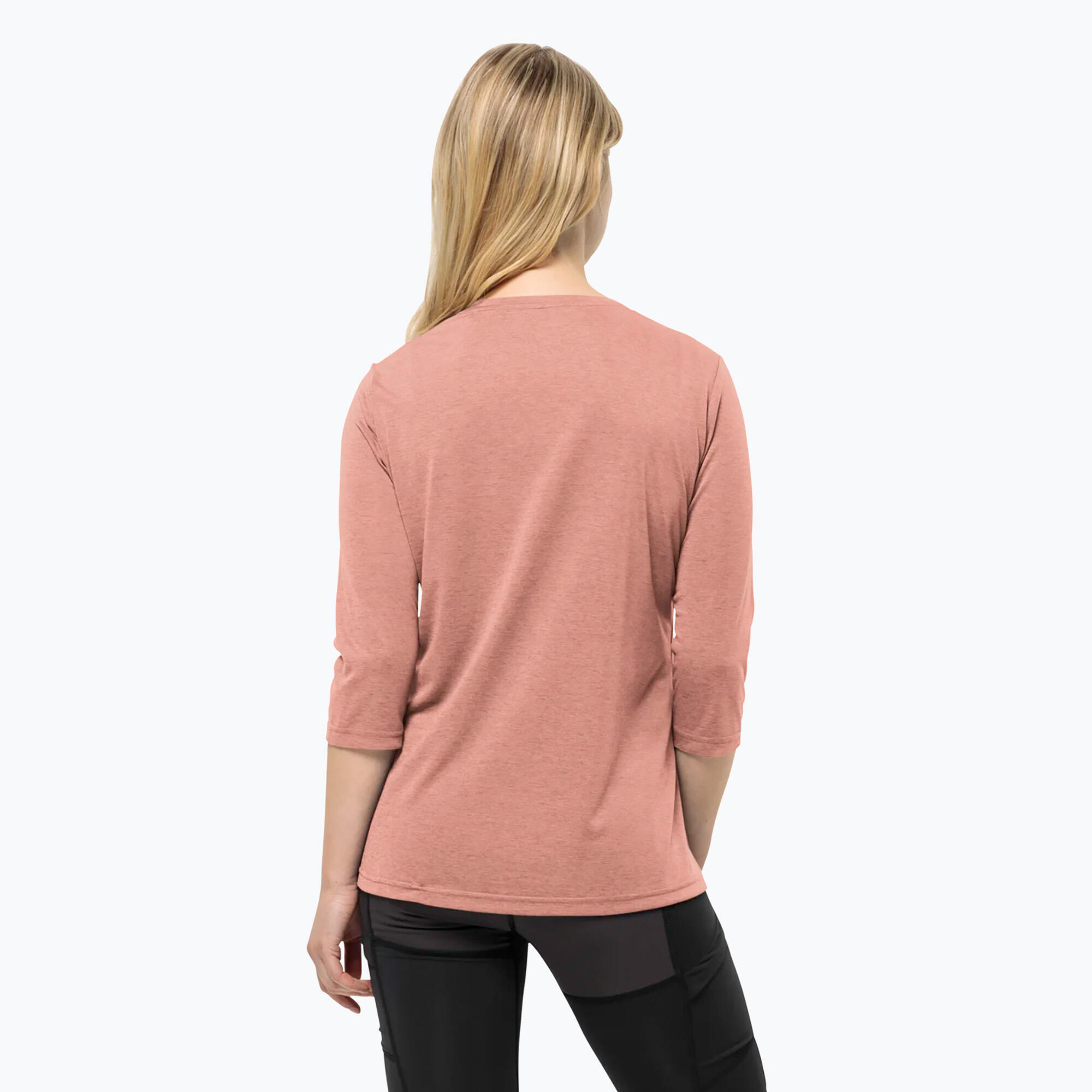 Damen-Trekking-Langarmshirt Jack Wolfskin Crosstrail 3/4 2/4