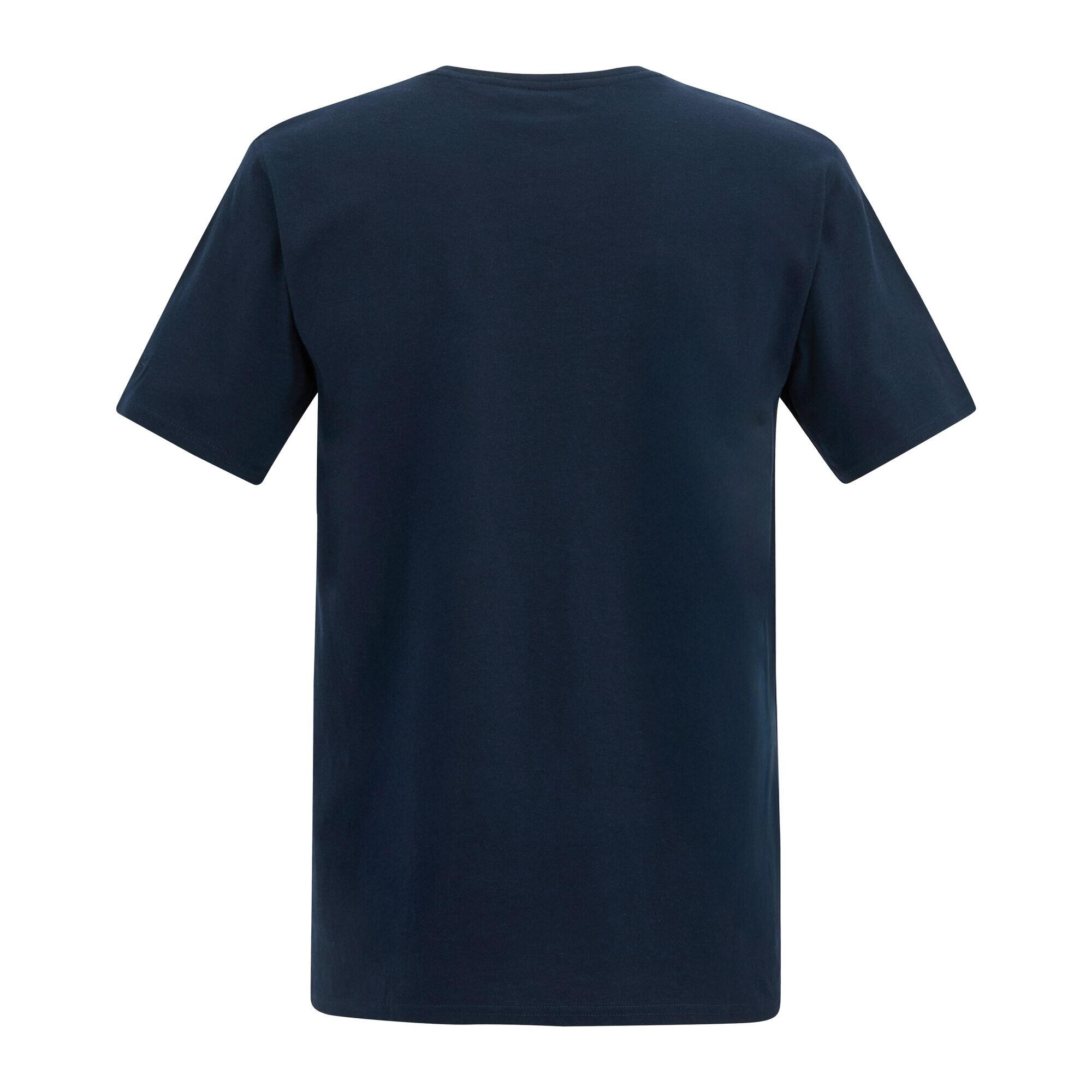 Tshirt Motif/style Boussole CLINE Homme (Bleu Marine) 2/5