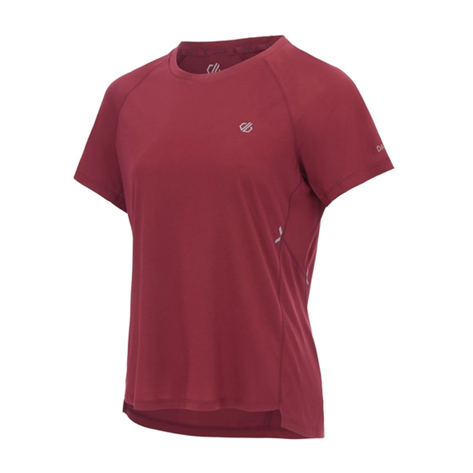 Tshirt NIMBLE Femme (Rouge Sang) 3/5