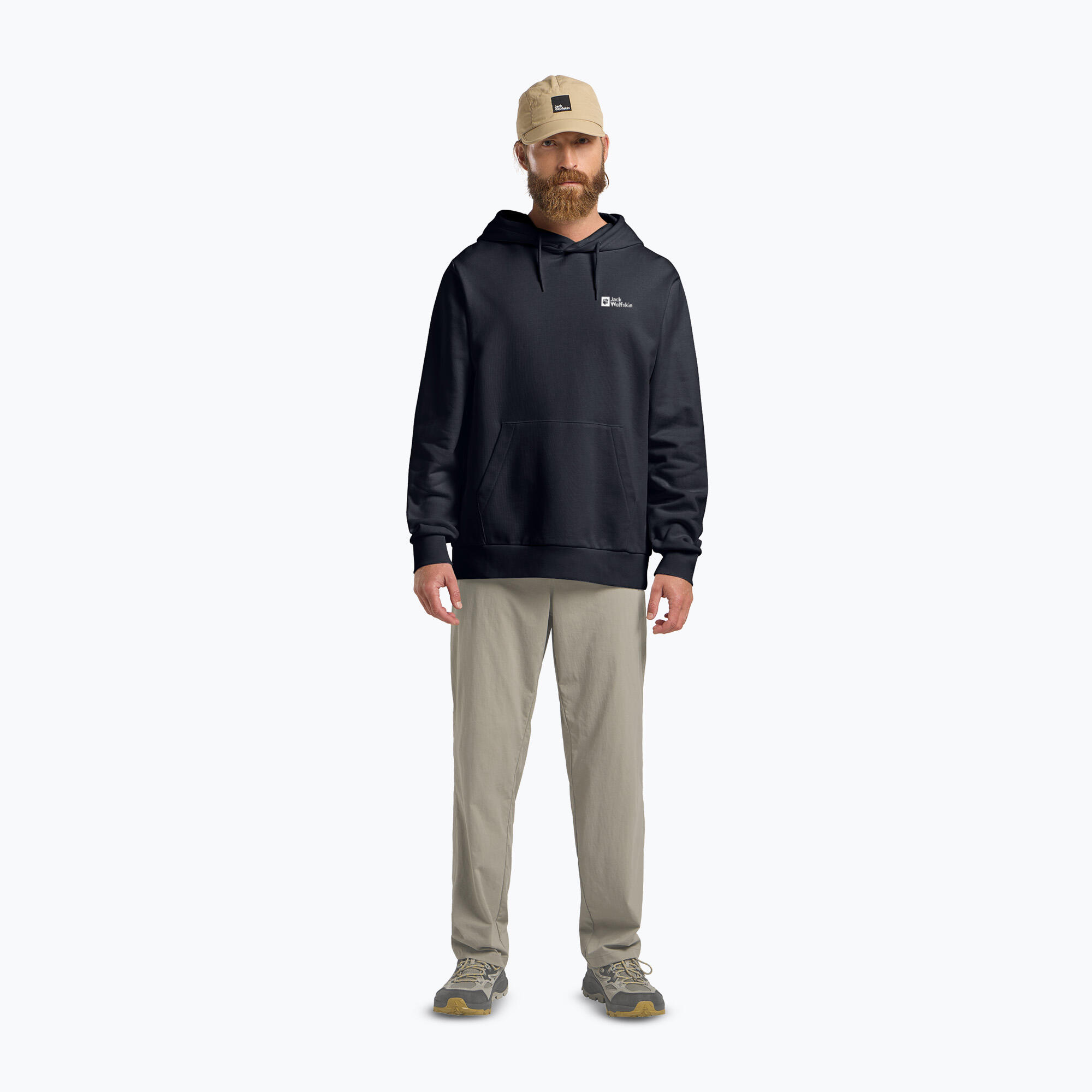 Felpa da uomo Jack Wolfskin Essential Hoodie 2/7