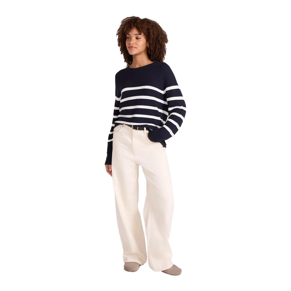 Pullover für , Strukturiert, Baumwolle Damen Marine 4/4