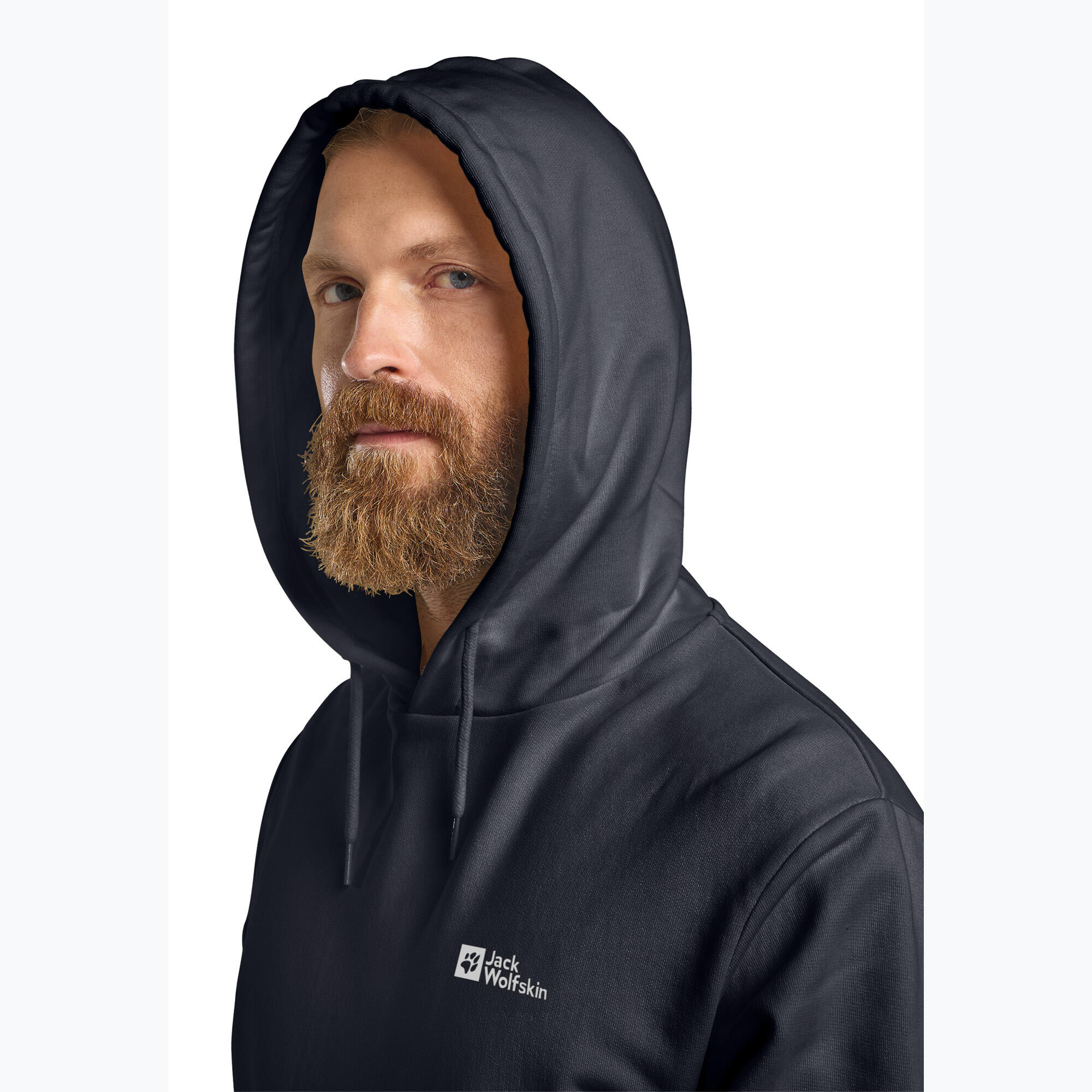 Felpa da uomo Jack Wolfskin Essential Hoodie 5/7
