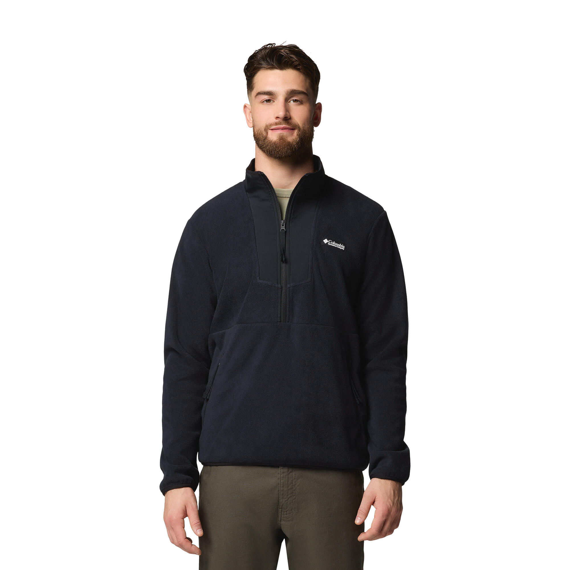 Sweat-shirt homme Columbia Sequoia Grove Half Zip en polaire 6/6