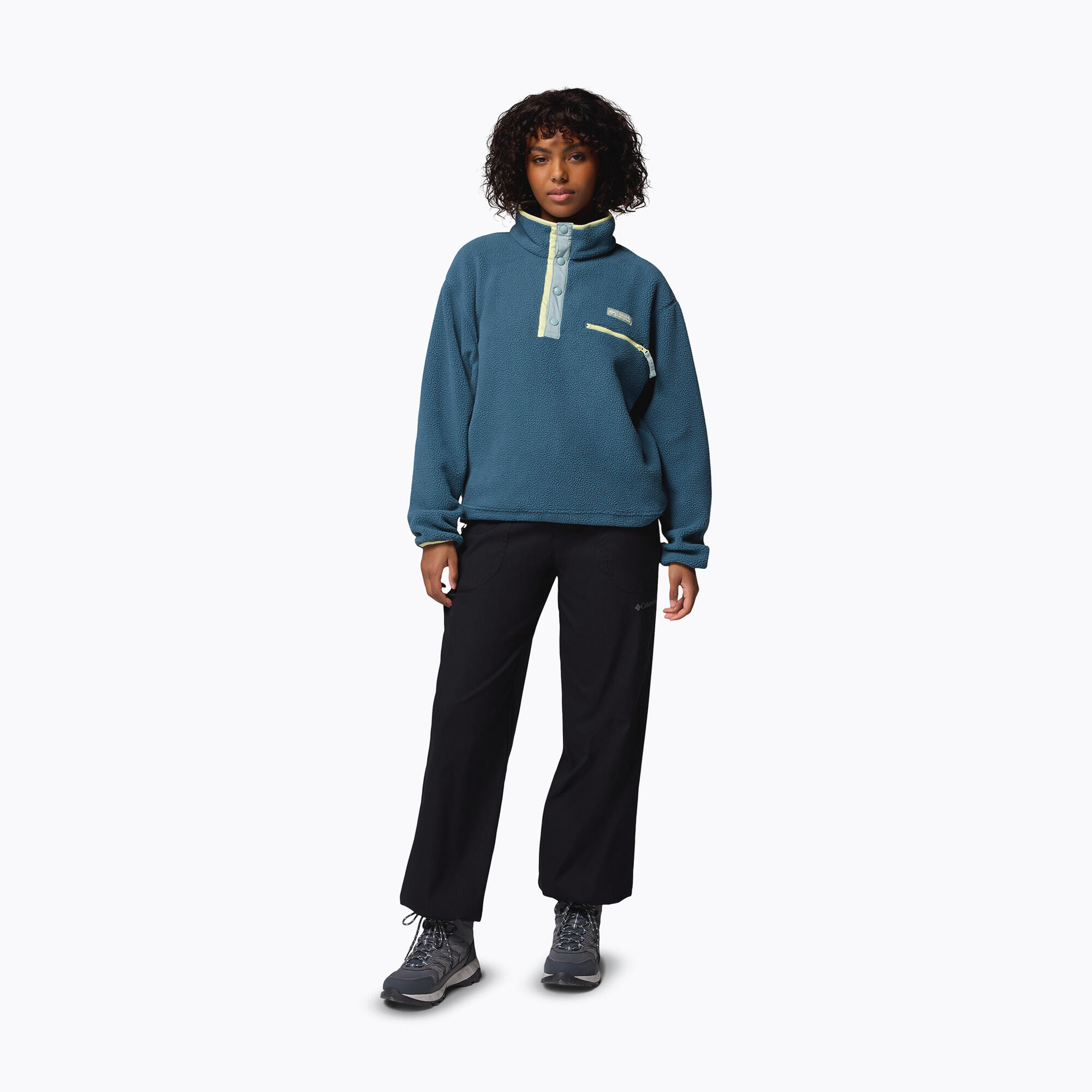 Pile donna Columbia Helvetia II Cropped Half Snap Fleece 2/7