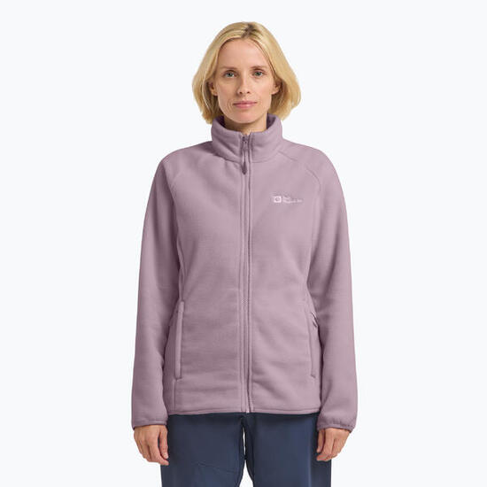 Veste polaire femme Jack Wolfskin Moonrise zippée intégralement