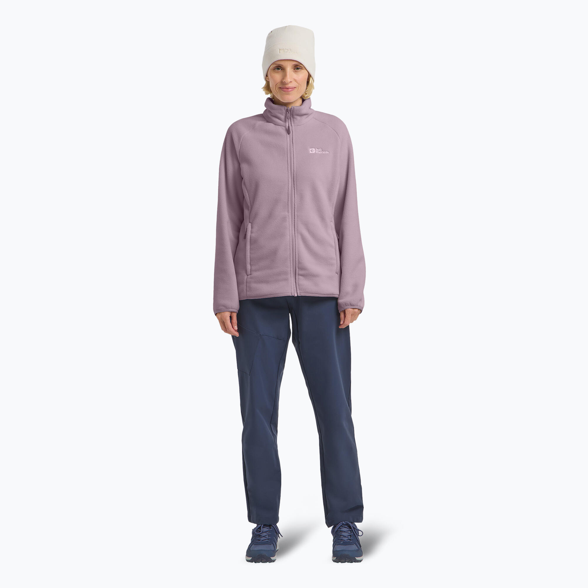 Veste polaire femme Jack Wolfskin Moonrise zippée intégralement 2/7