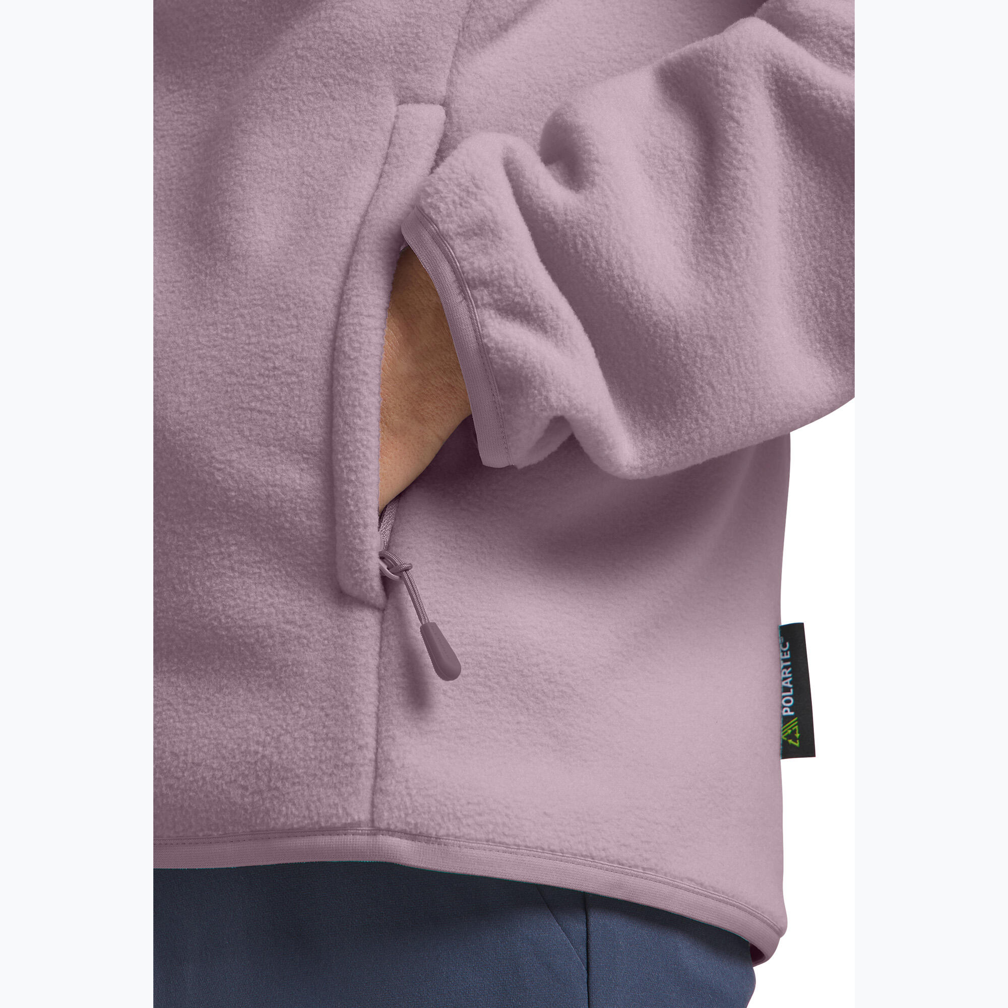 Veste polaire femme Jack Wolfskin Moonrise zippée intégralement 5/7