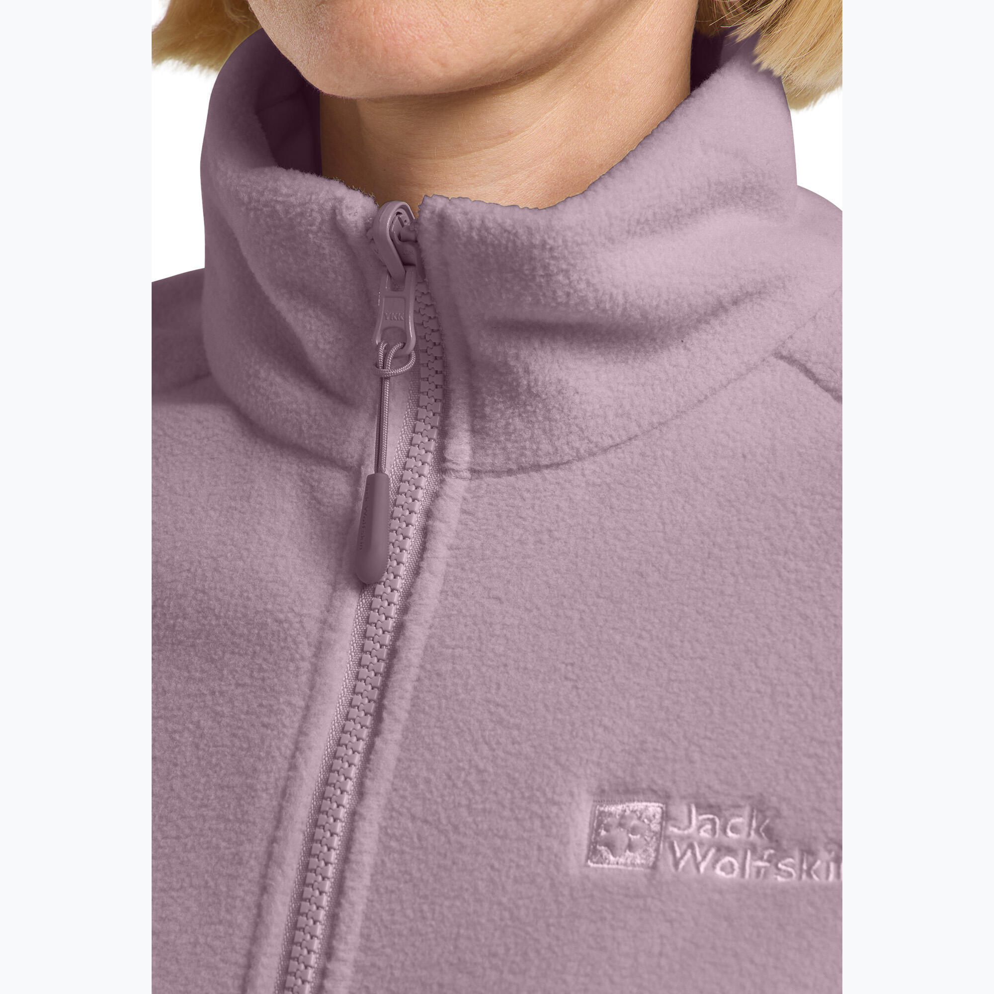 Veste polaire femme Jack Wolfskin Moonrise zippée intégralement 4/7