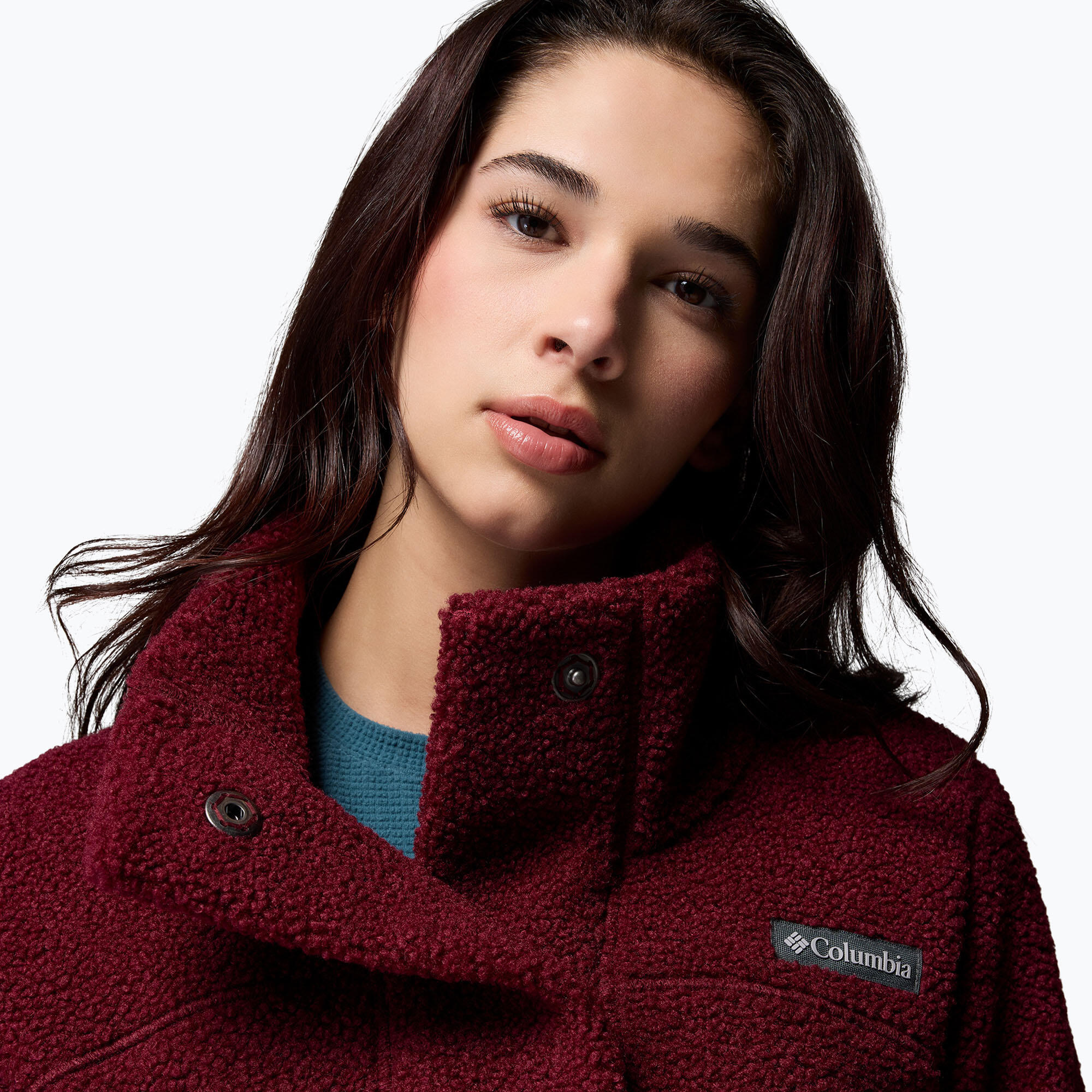 Casaco polar feminino Columbia Panorama Long 7/7