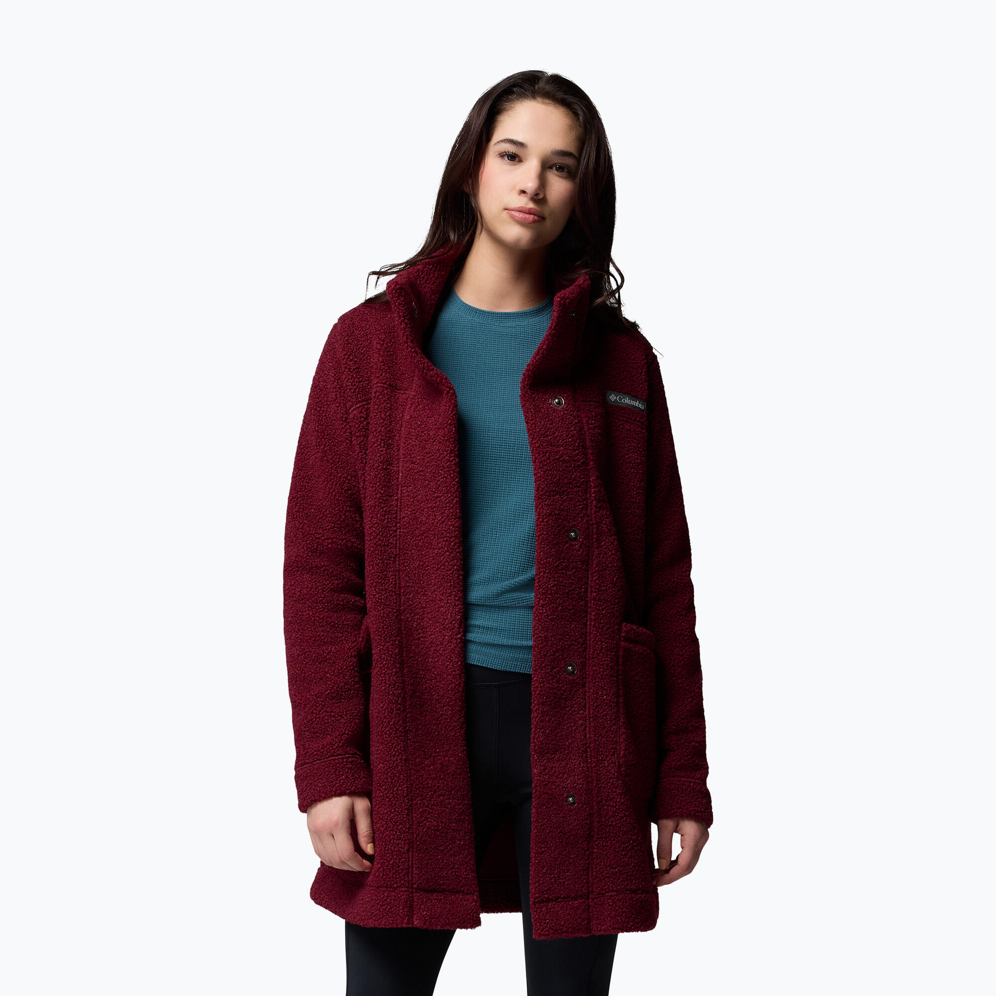 Casaco polar feminino Columbia Panorama Long 5/7