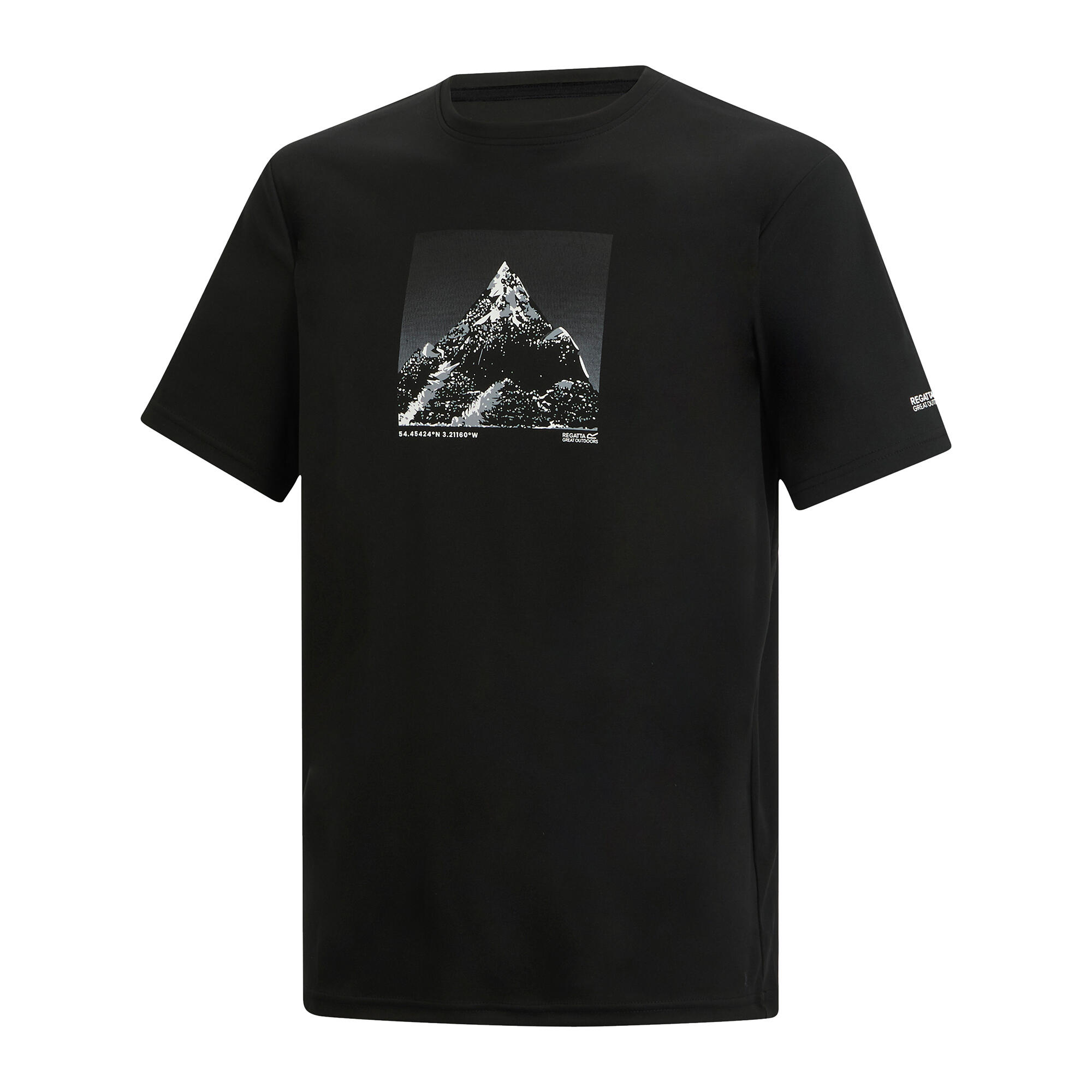 "Fingal" TShirt für Herren Schwarz 3/5