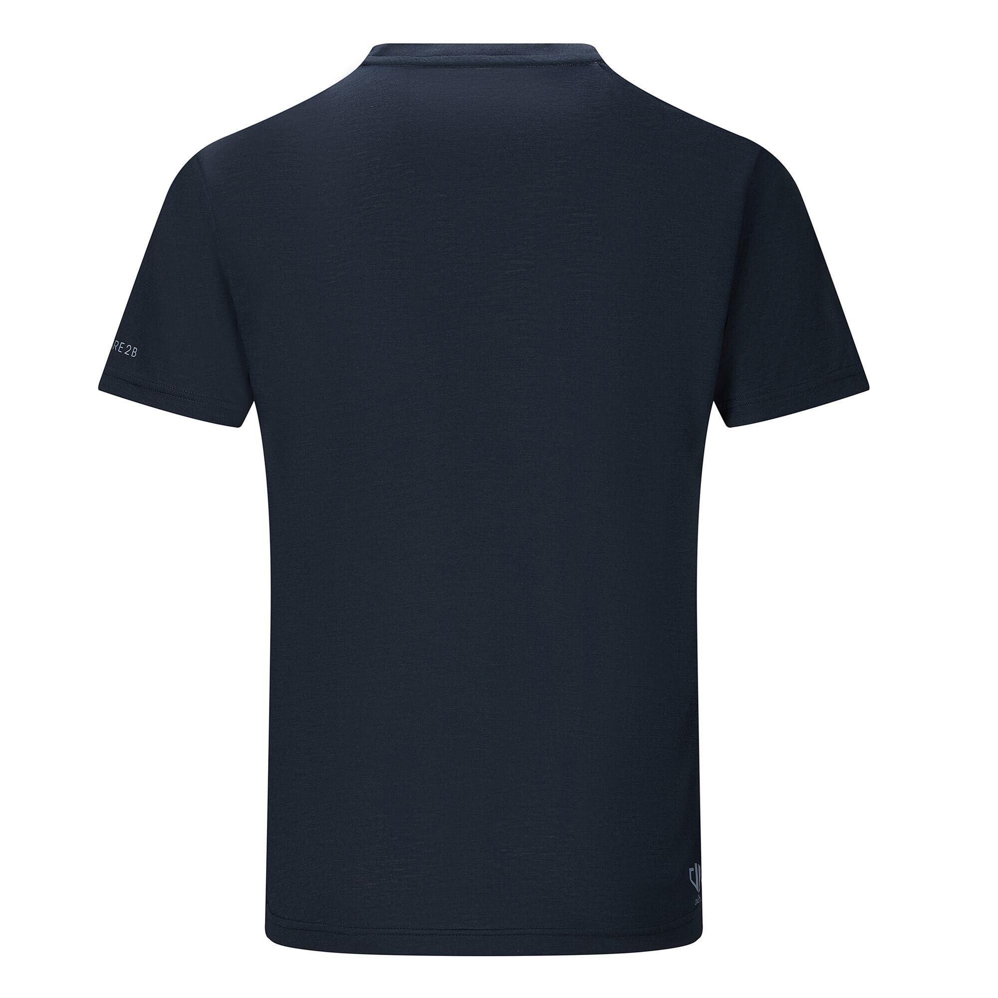 Tshirt Manches Courtes AGILE Homme (Bleu Marine) 2/4