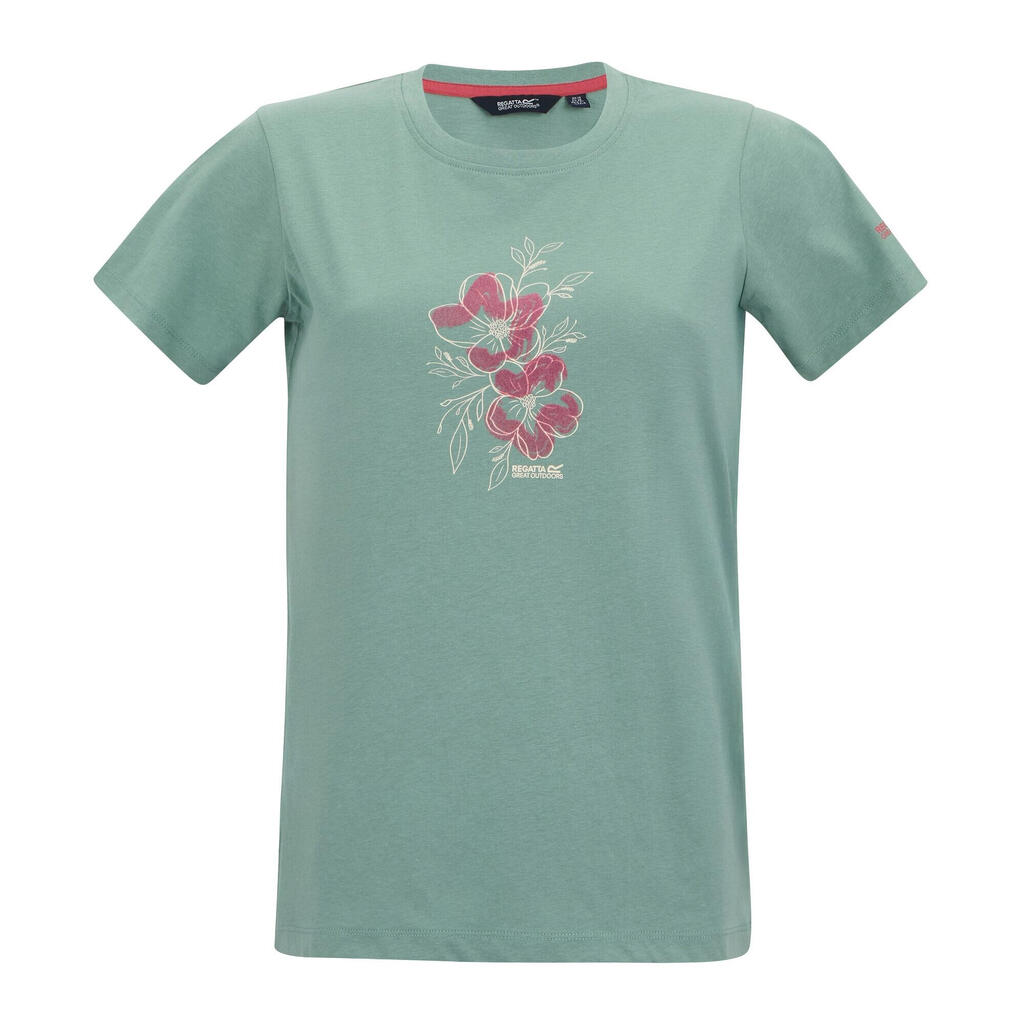 Womens/Ladies Filandra VX Bloom TShirt (Ivy Moss)