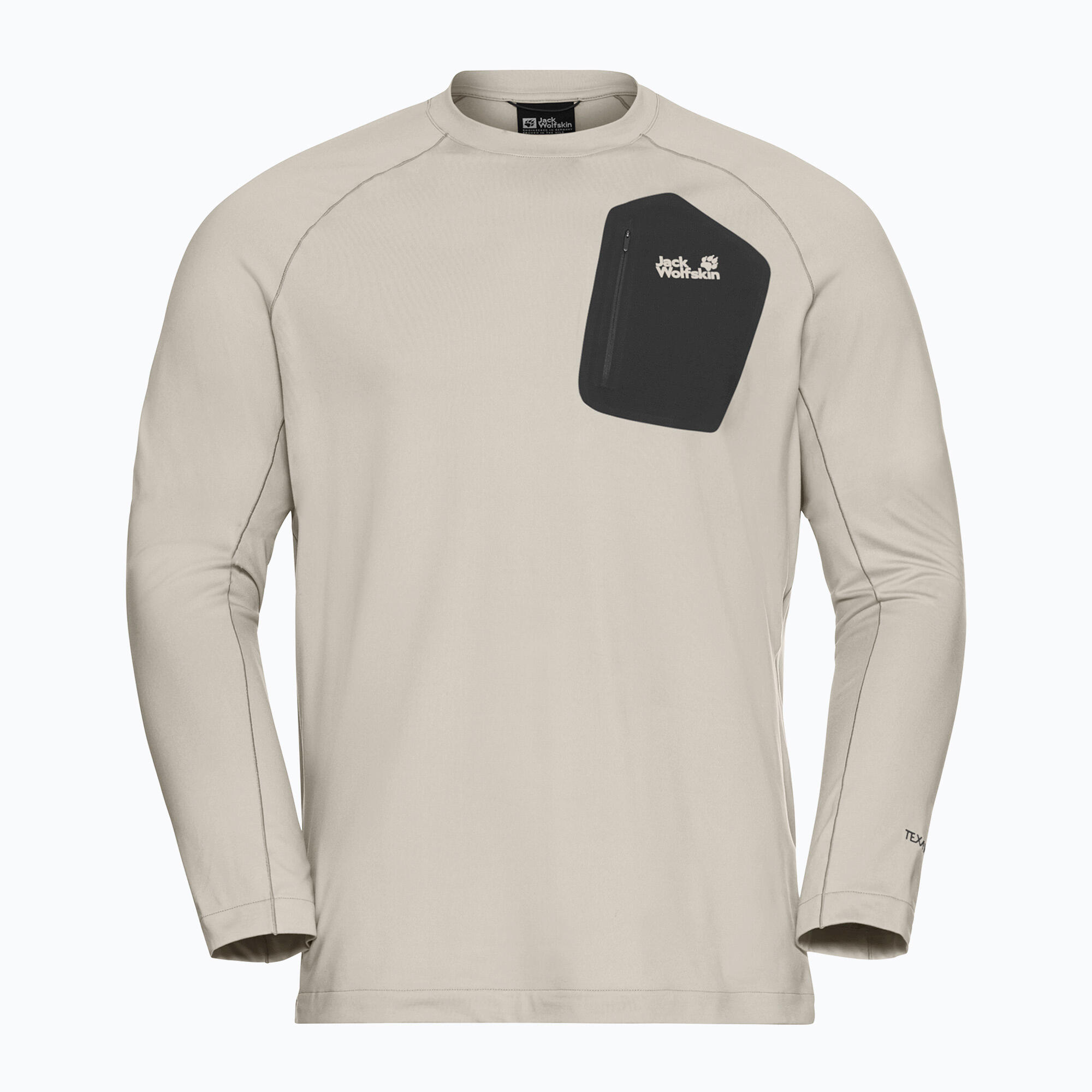 T-shirt à manches longues homme Jack Wolfskin Prelight Trail Crew 5/7