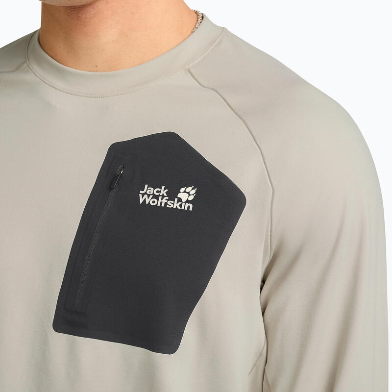 Bluză cu mânecă lungă pentru bărbați Jack Wolfskin Prelight Trail Crew