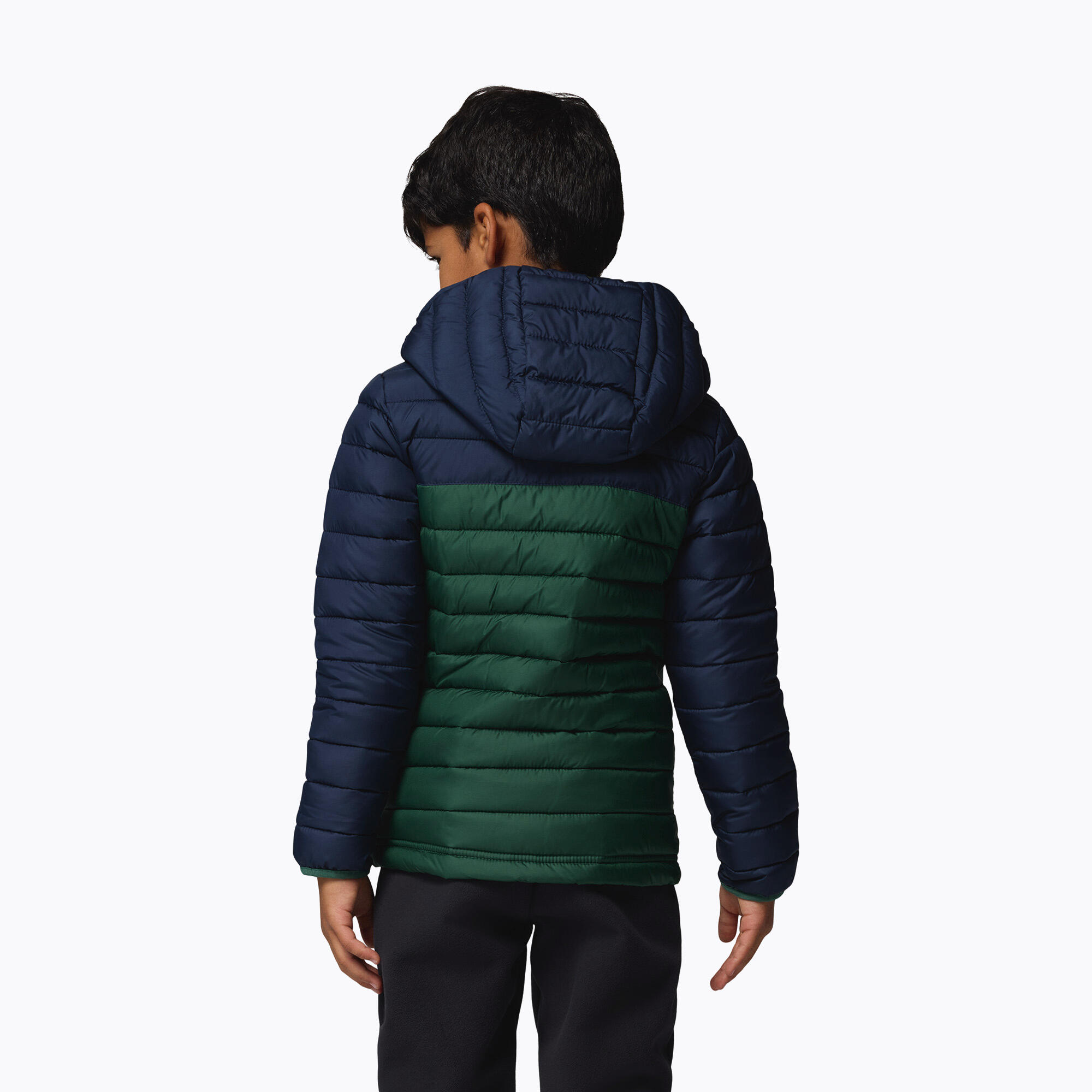 Casaco infantil Columbia Powder Lite II com capuz 3/7