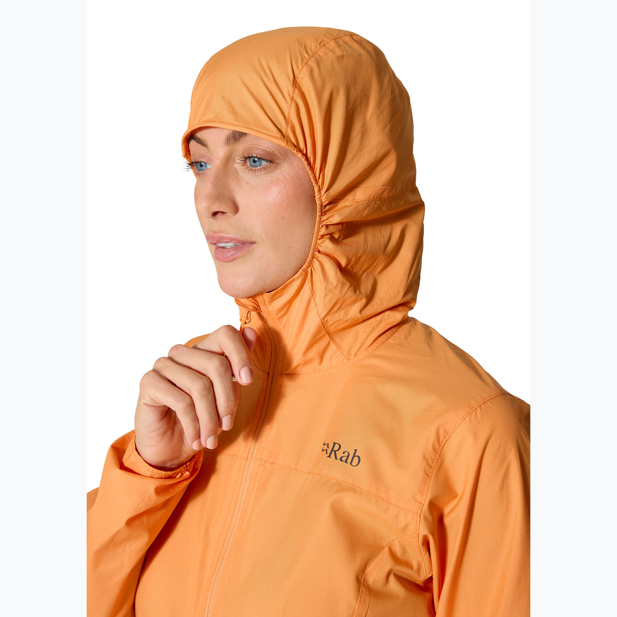 Kurtka przeciwiatrowa damska Rab Windgather Hoody 5/7