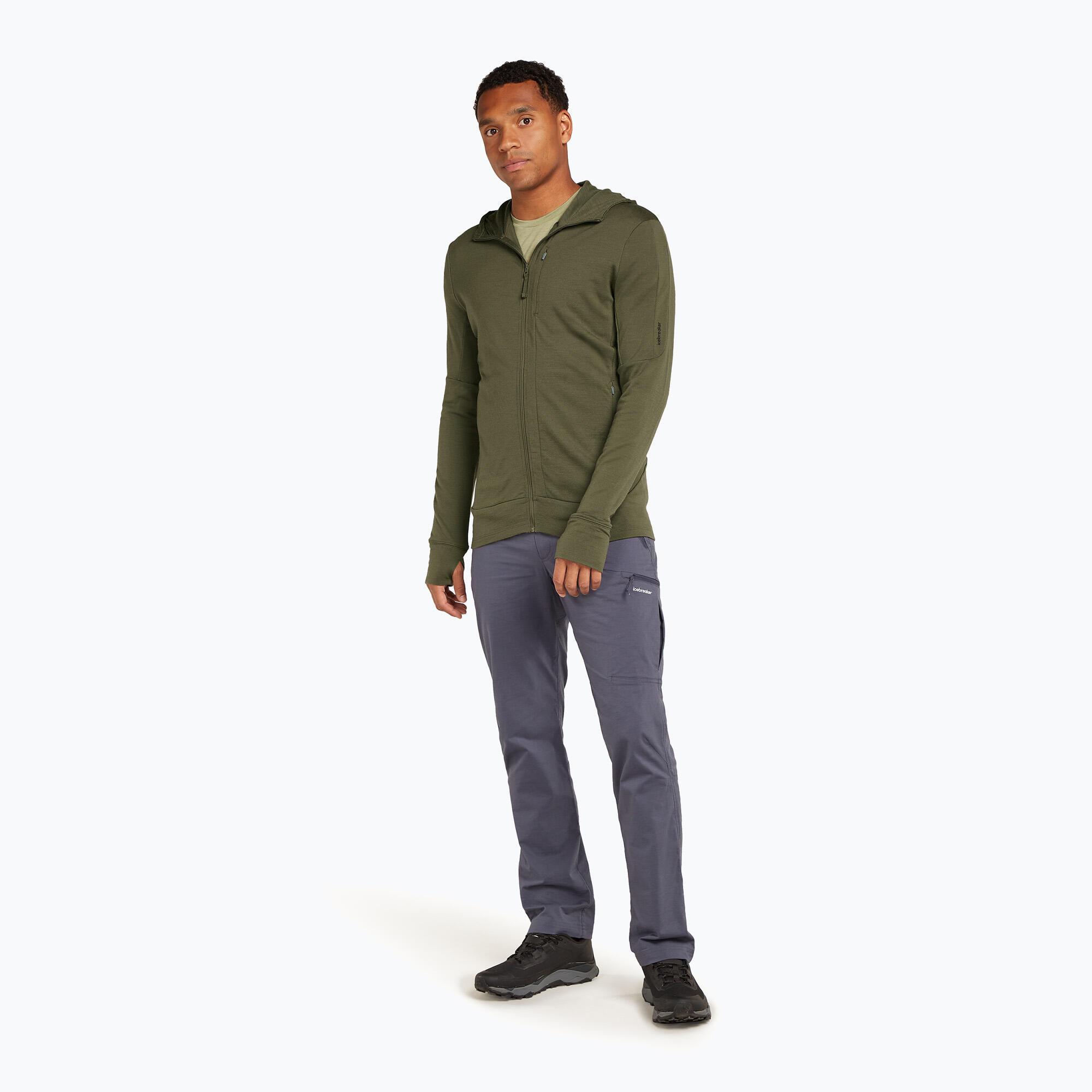 Sweat à capuche homme Icebreaker Merino 260 Quantum IV Zip 2/7