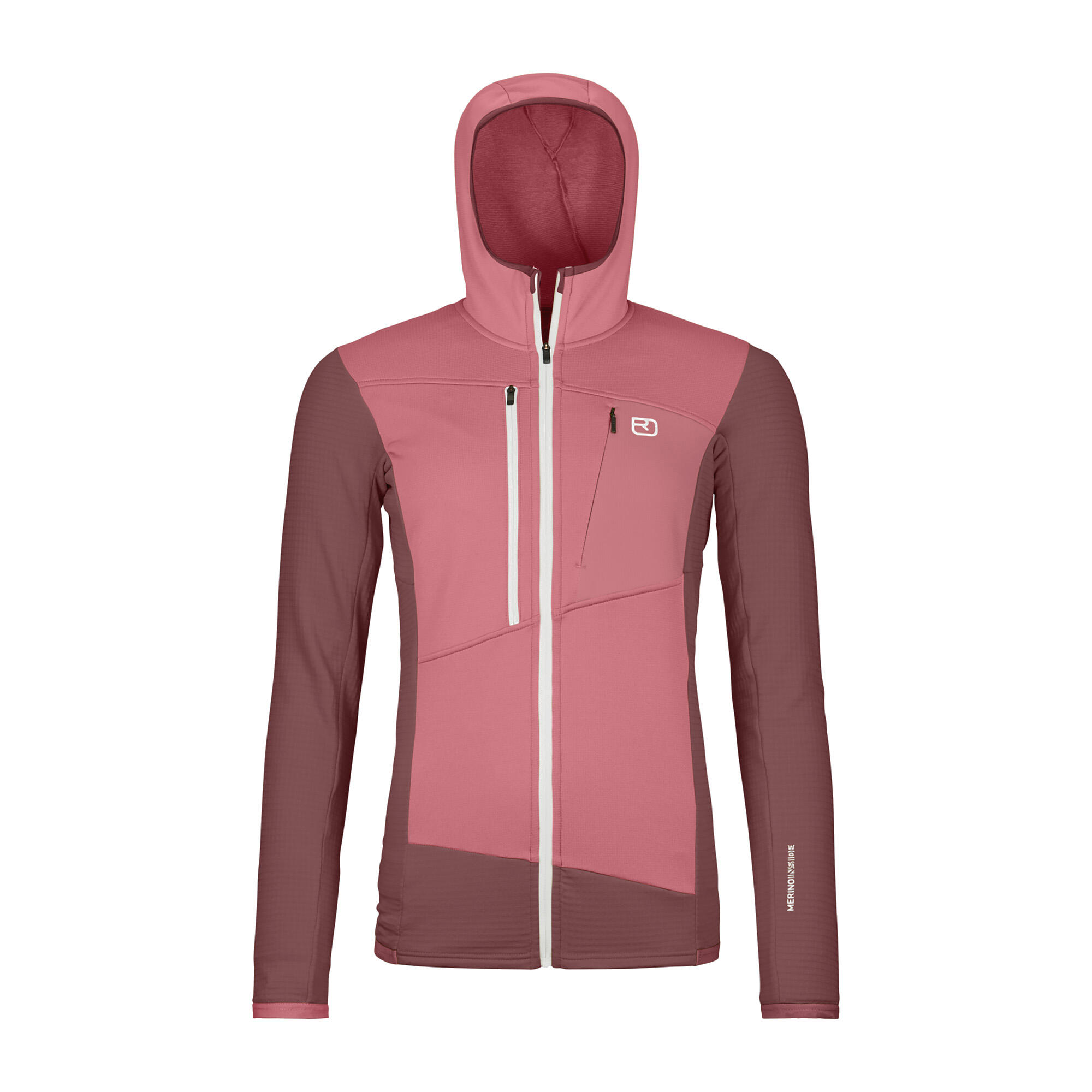 Sweat à capuche femme ORTOVOX Fleece Grid 2/2