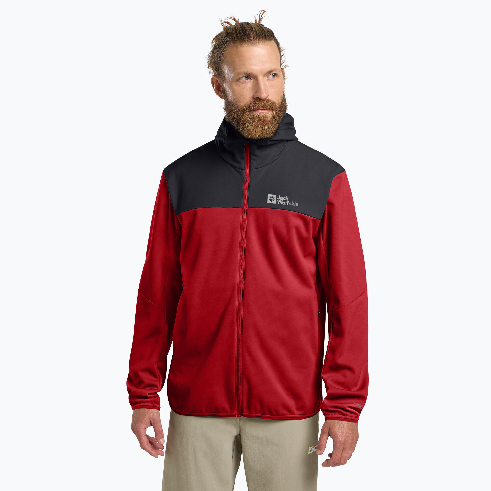 Veste softshell homme Jack Wolfskin Feldberg Hoody 1/7