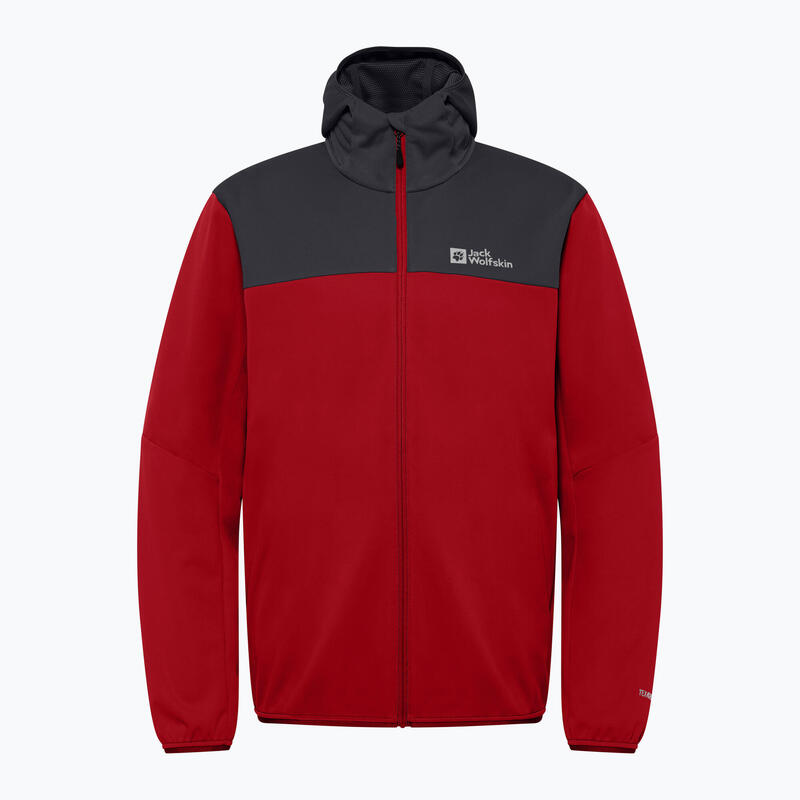 Geacă softshell pentru bărbați Jack Wolfskin Feldberg Hoody