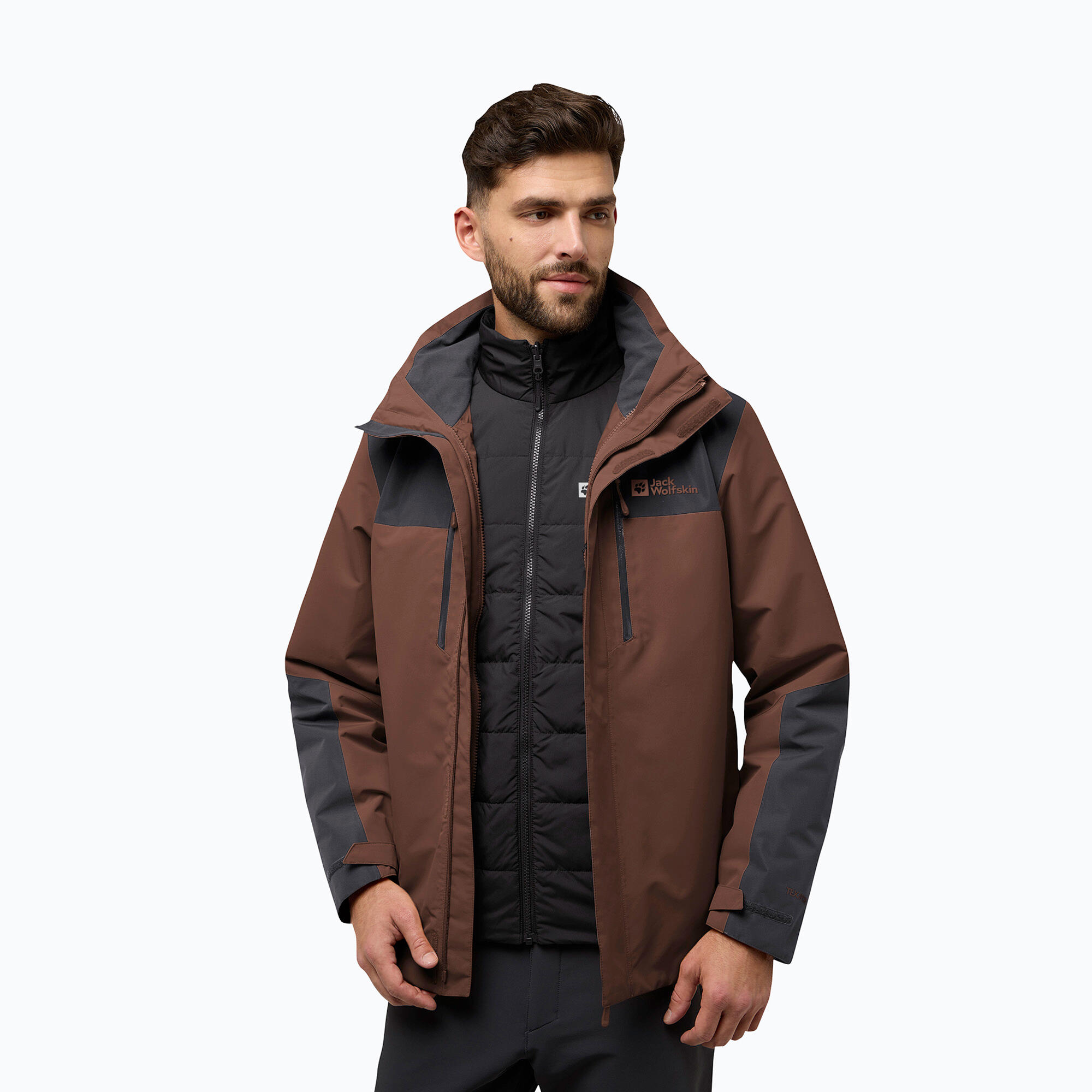 Veste 3 en 1 pour homme Jack Wolfskin Jasper 3In1 4/7