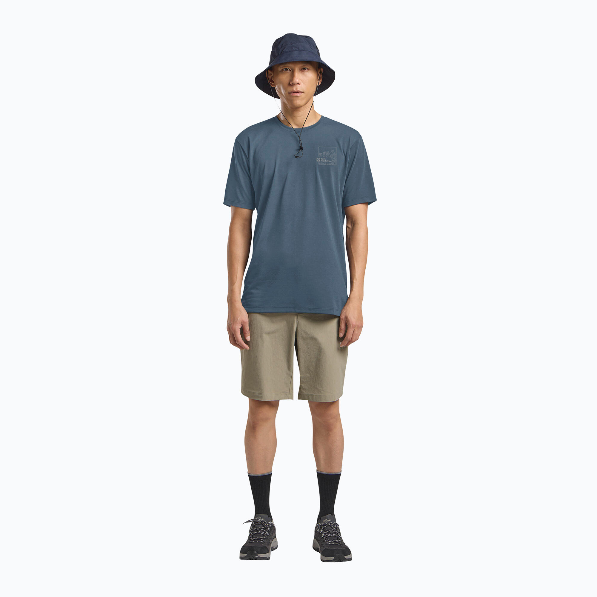 T-shirt homme Jack Wolfskin Vonnan Graphic 2/7