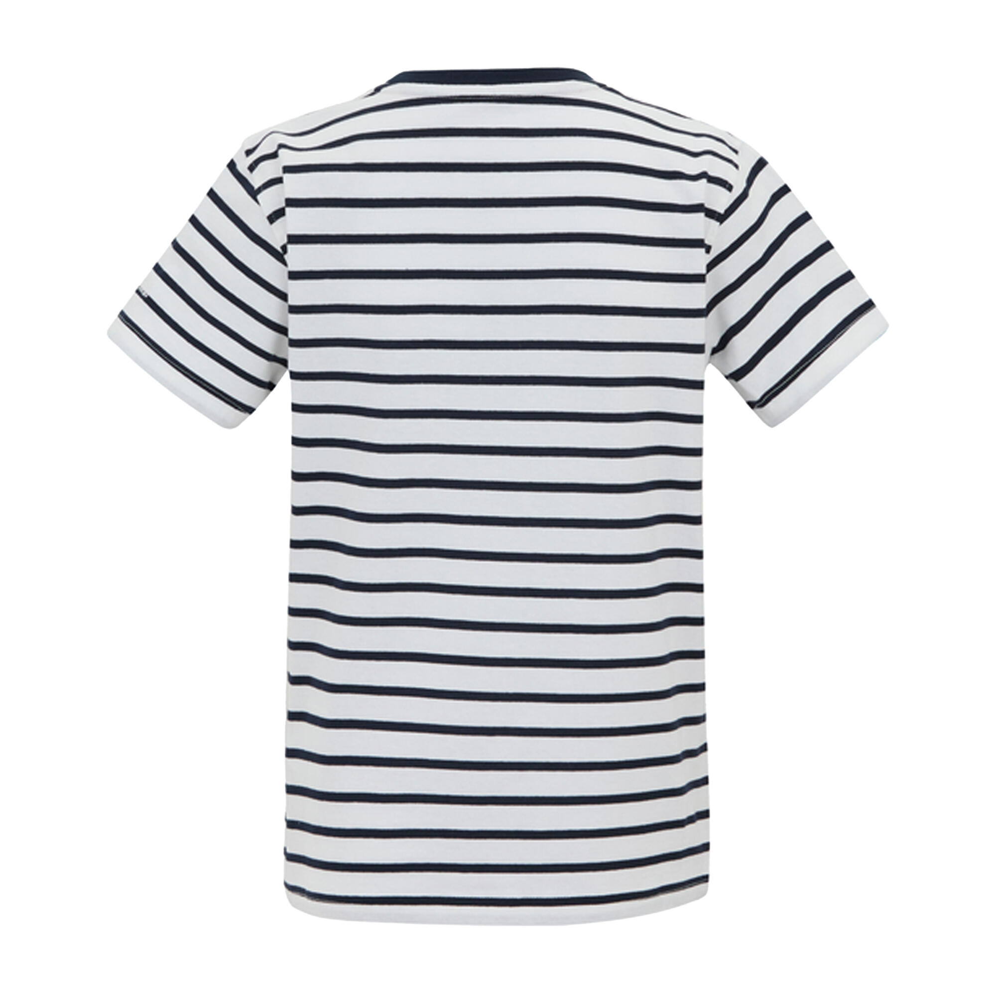 Tshirt Motif/style À Rayures BOSLEY Enfant (Blanc / Bleu Marine) 2/5